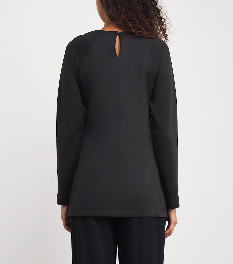 Long-Sleeve Undici Top 003 BLACK Image 4