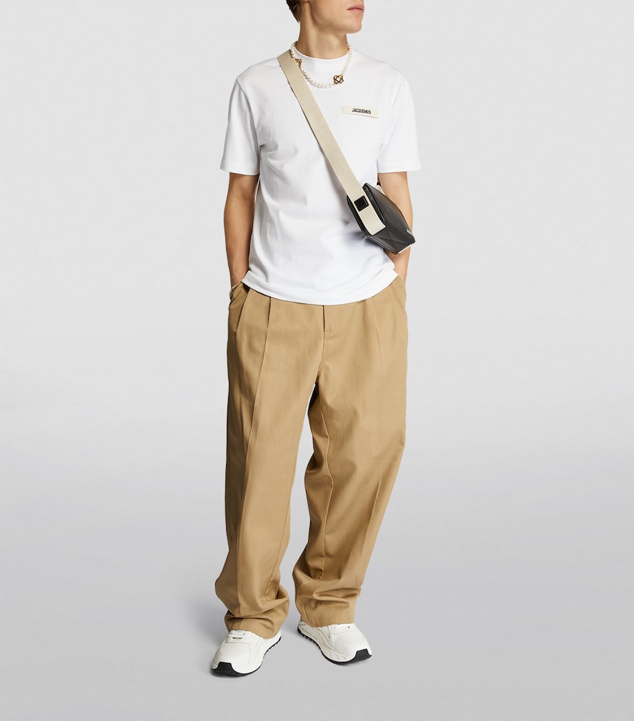 Grosgrain Logo T-shirt 100 WHITE Image 2