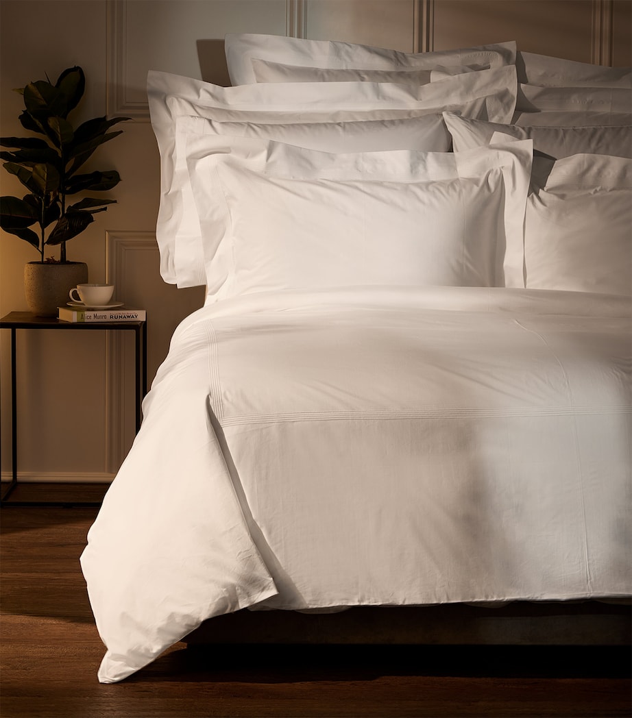 Barley King Fitted Sheet (150cm x 200cm) WHITE Image 7