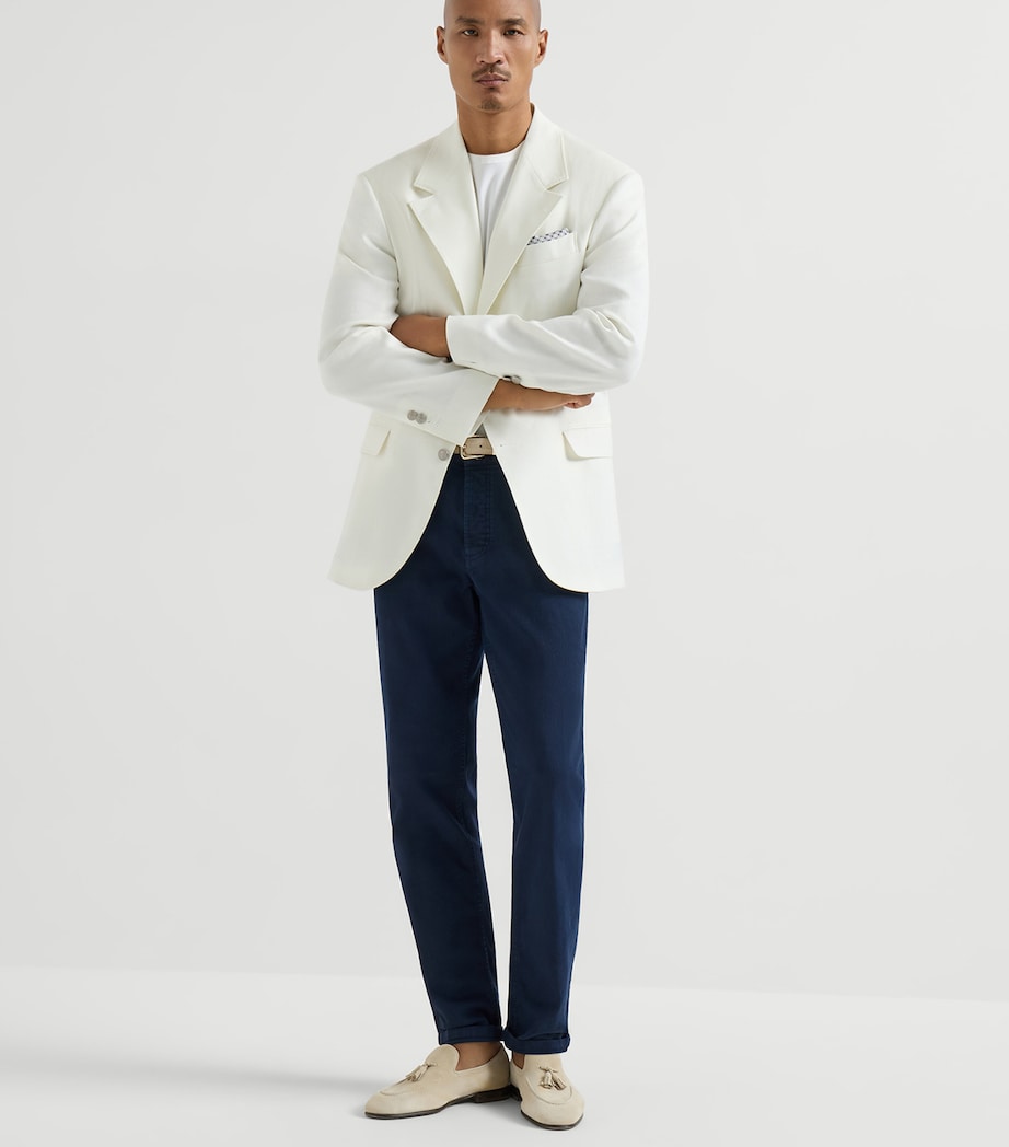 Brunello Cucinelli Mens Comfort Straight Jeans Image 2