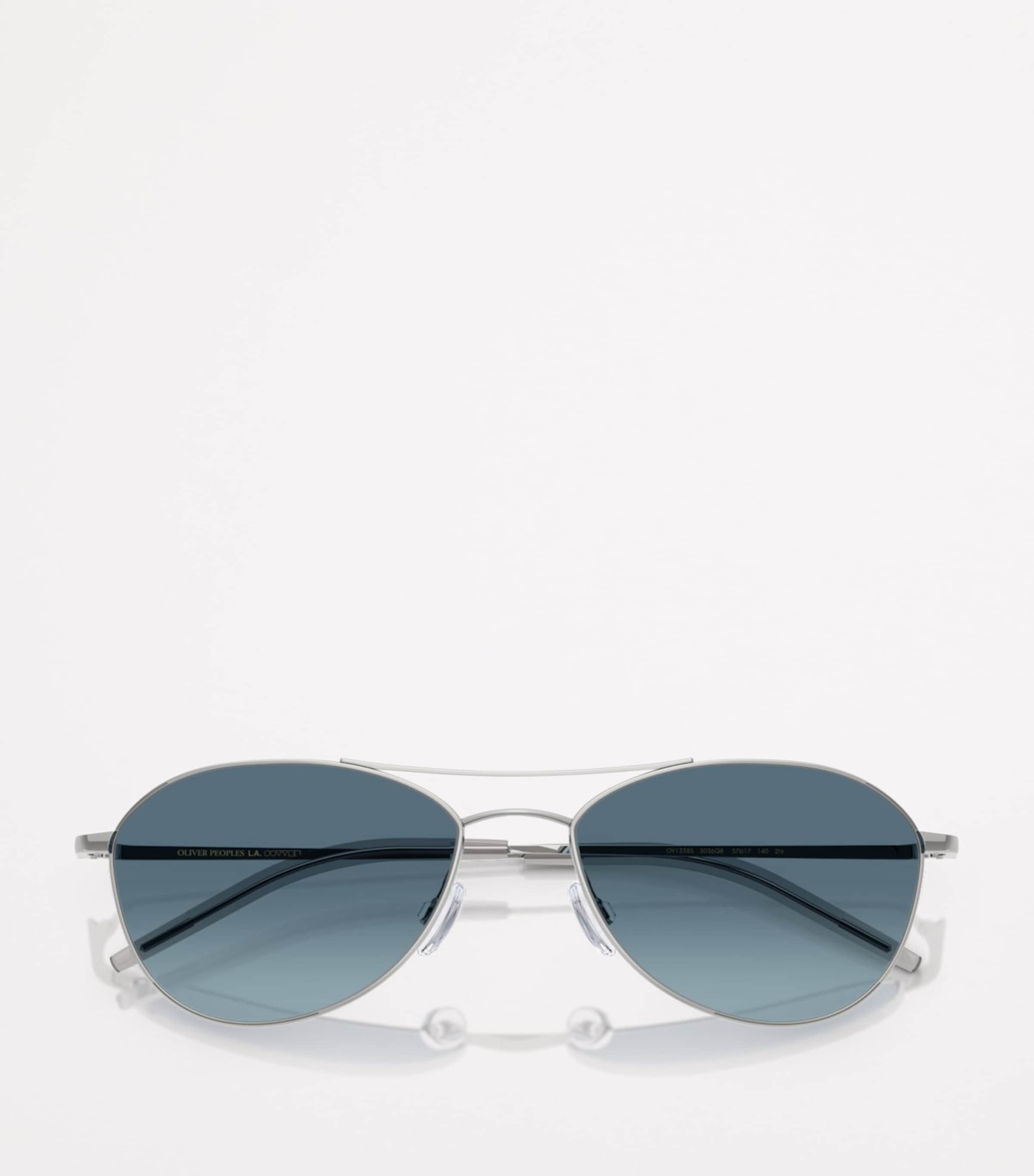 Oliver Peoples Aero II Aviator Sunglasses Image 5