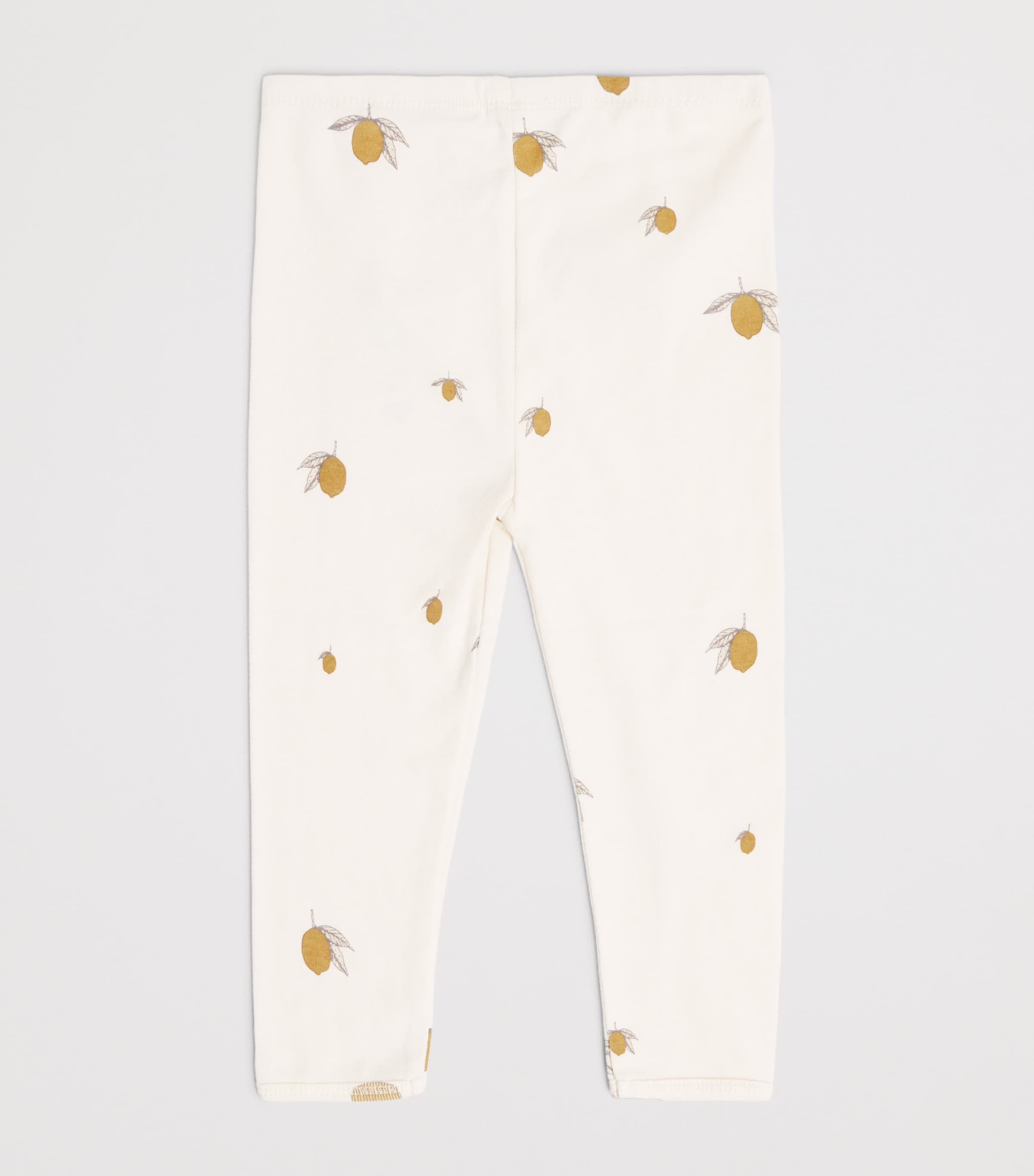KONGES SLOJD Organic Cotton Lemon Leggings (0-24 Months) Image 2