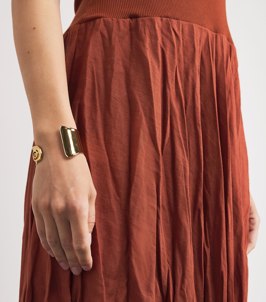 Light and Sound Hybrid Maxi Skirt MOCCA Image 6