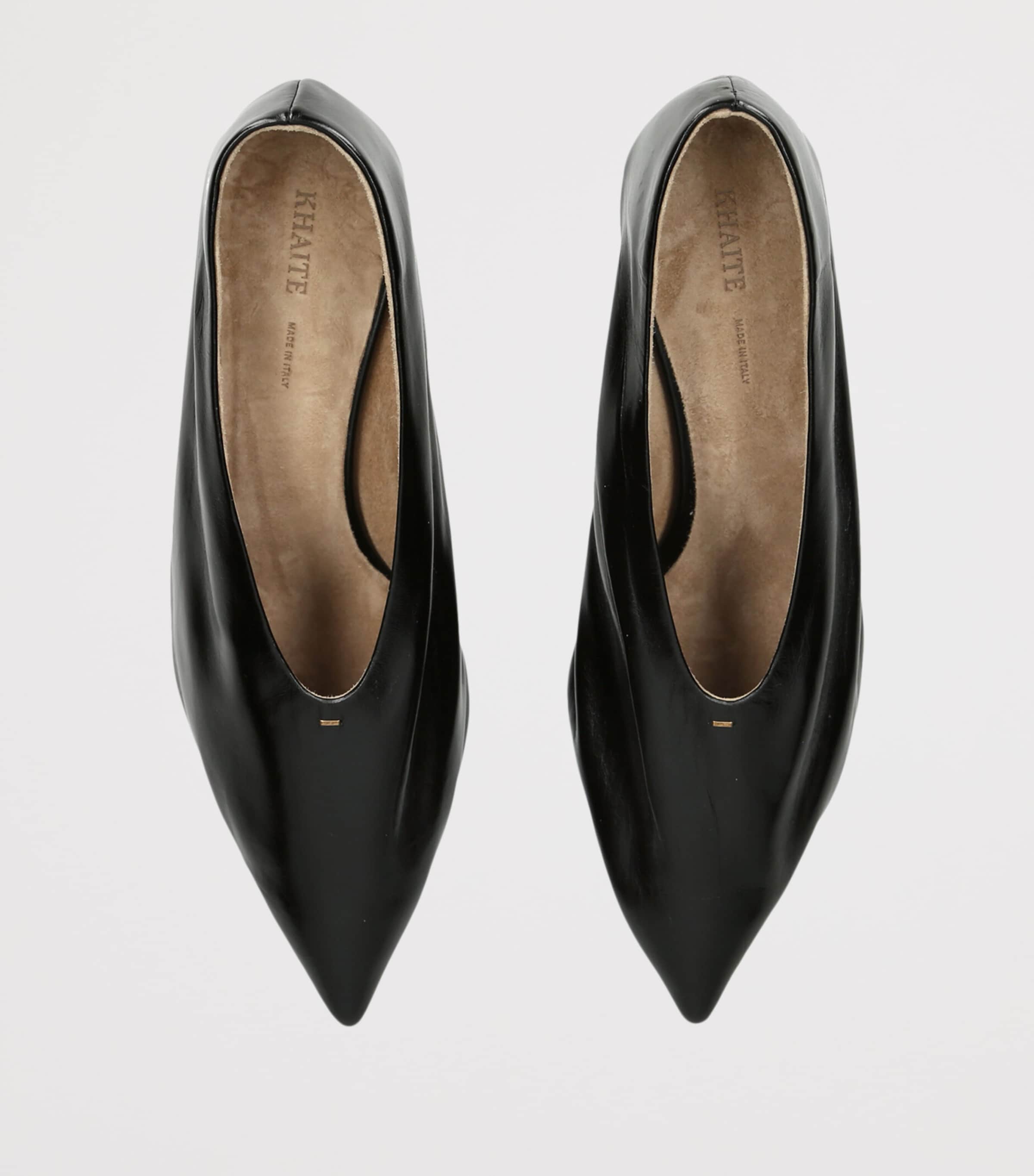 Khaite Leather Miriam Pumps 50 Black Image 4