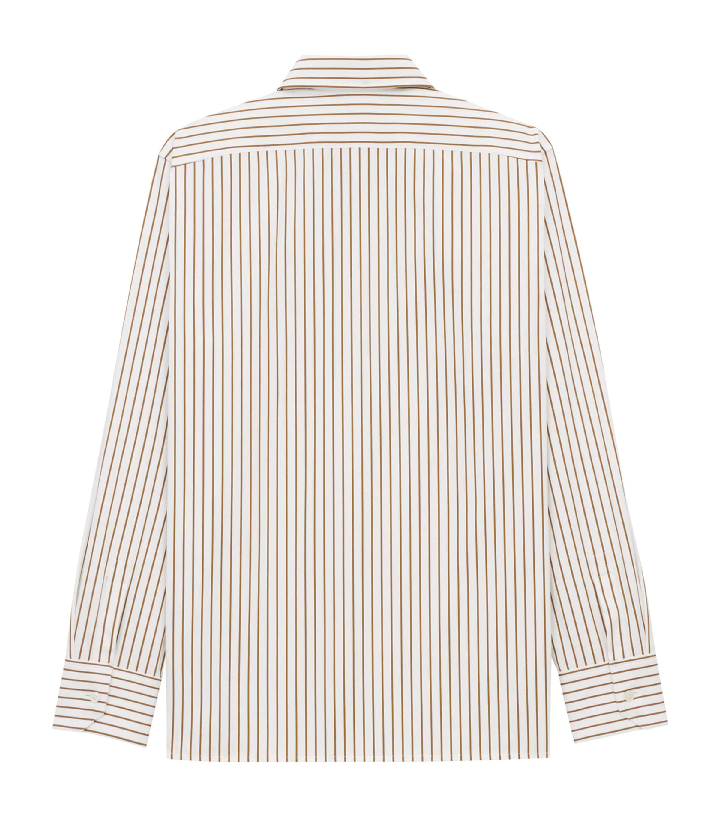 Cotton Stripe Shirt 9603 Image 2