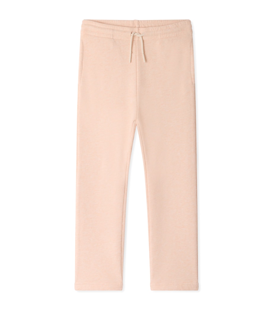 Bonpoint Organic Cotton Dalila Sweatpants (4-8 Years) Upb Corail Image 1