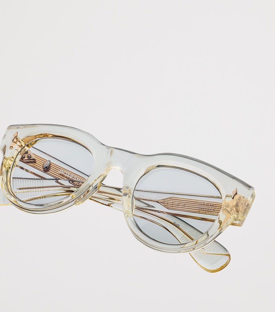 Acetate Molitor Sunglasses 01-NOIR Image 2