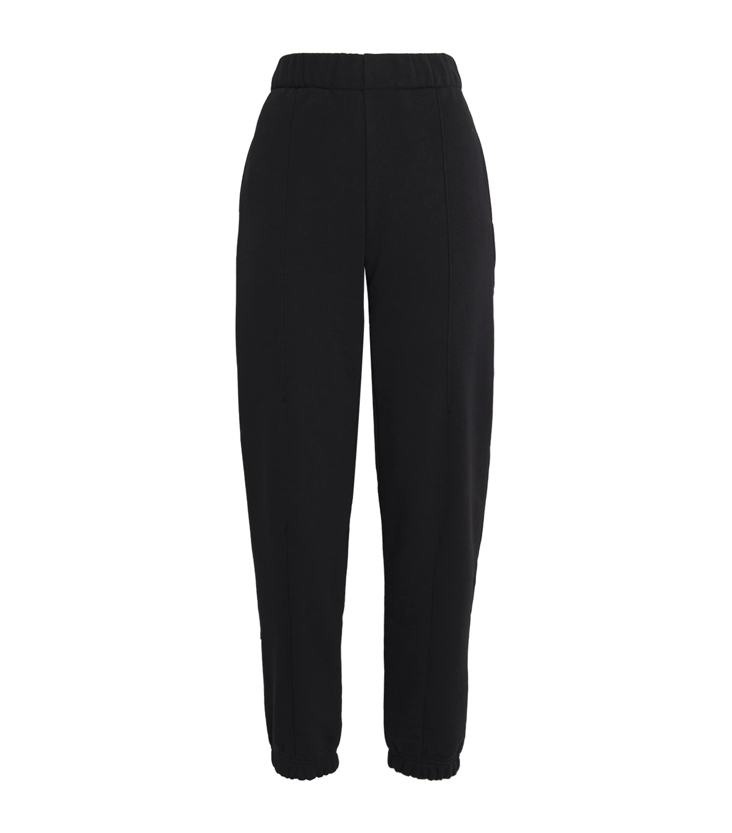 On Organic Cott-blend Club Sweatpants In Black