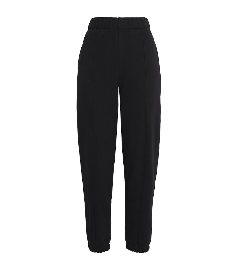 Organic Cotton-Blend Club Sweatpants BLACK Image 1