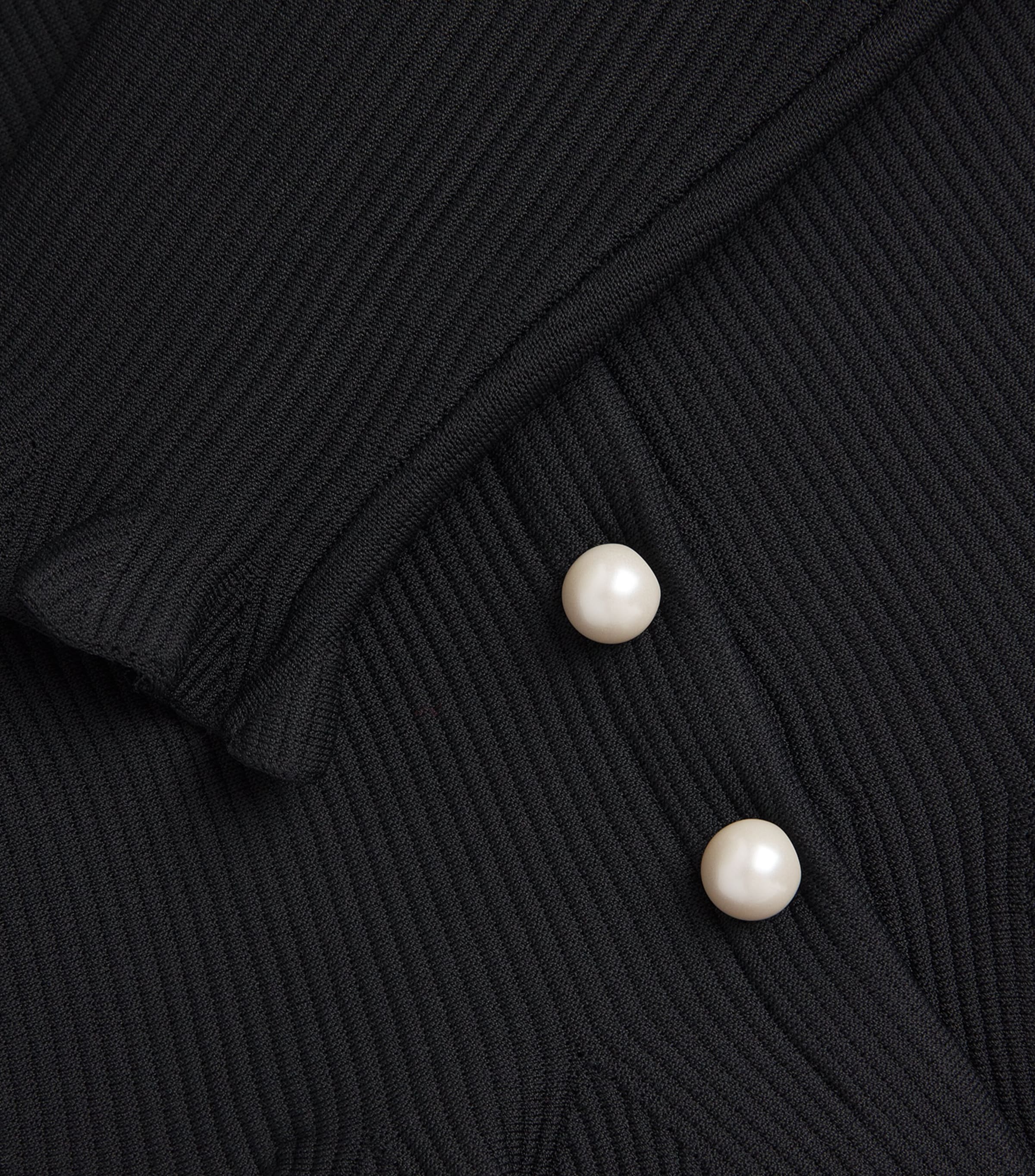 Peplum Cardigan BLACK Image 5