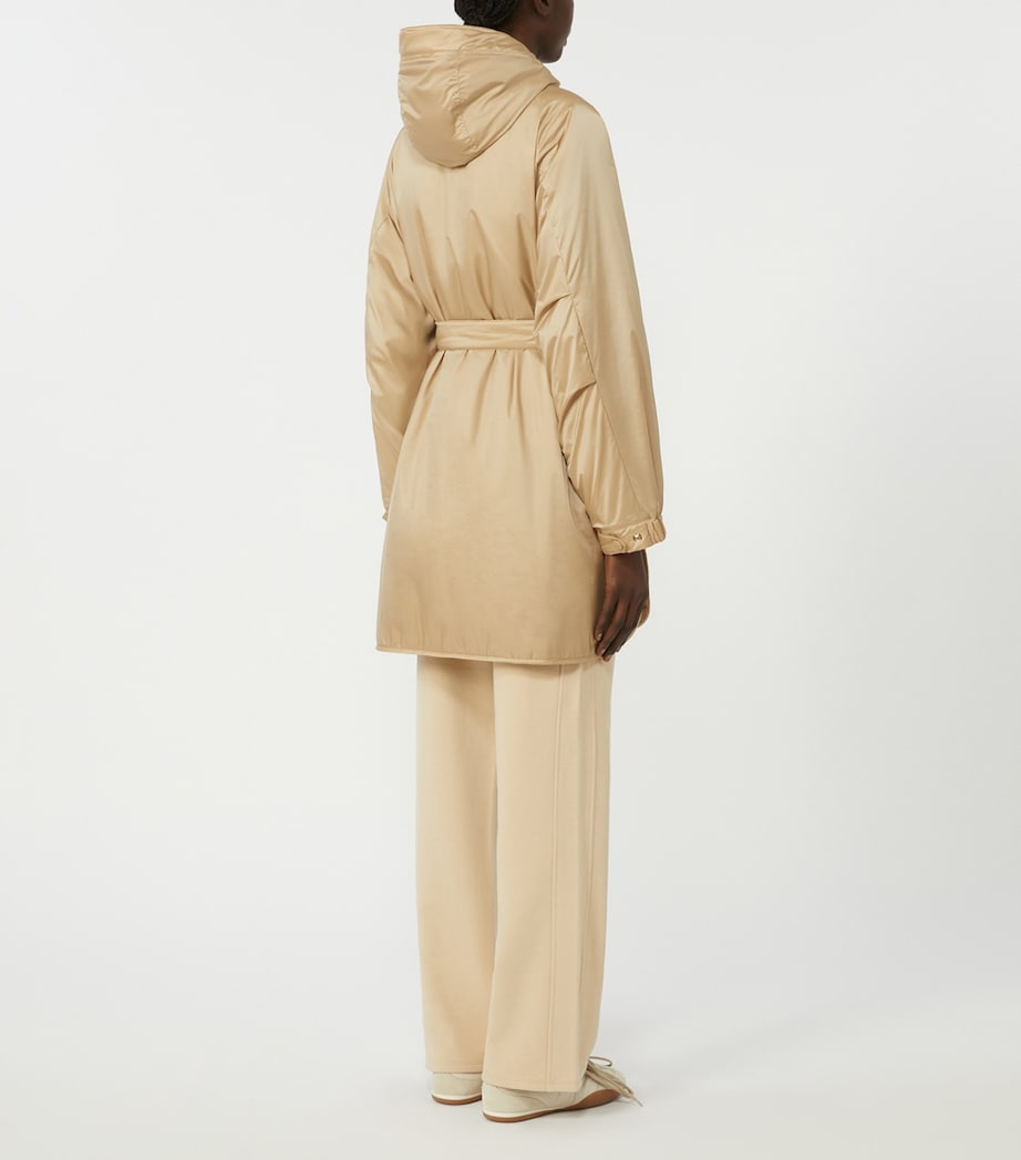 Reversible Hooded Coat BEIGE Image 4