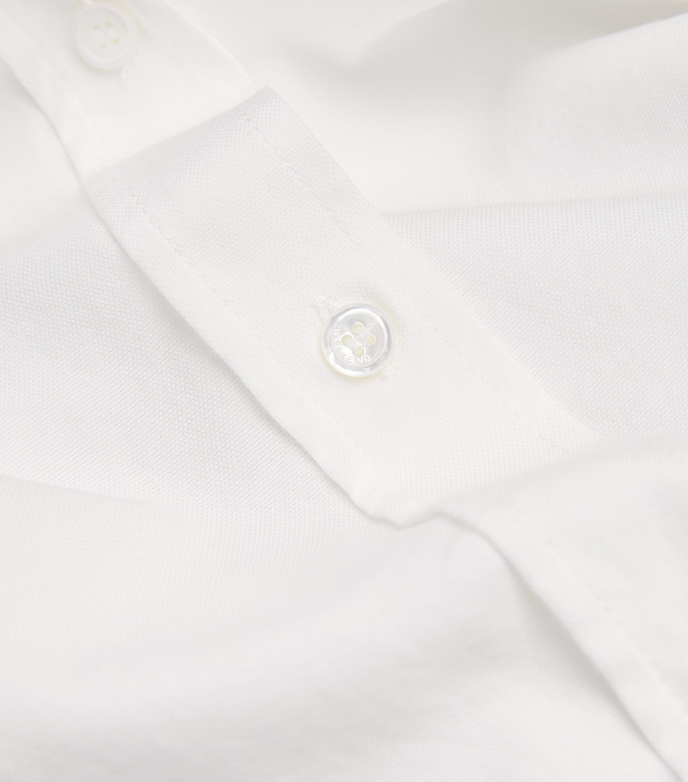 Cotton Oxford Shirt WHITE Image 5