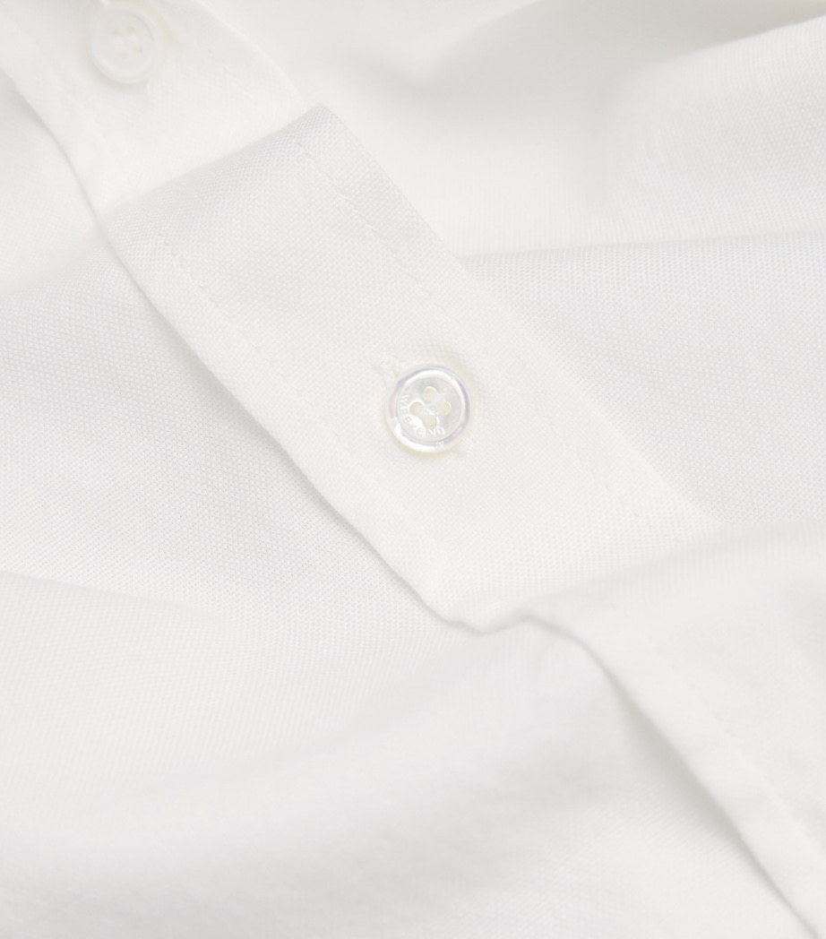 Cotton Oxford Shirt WHITE Image 5