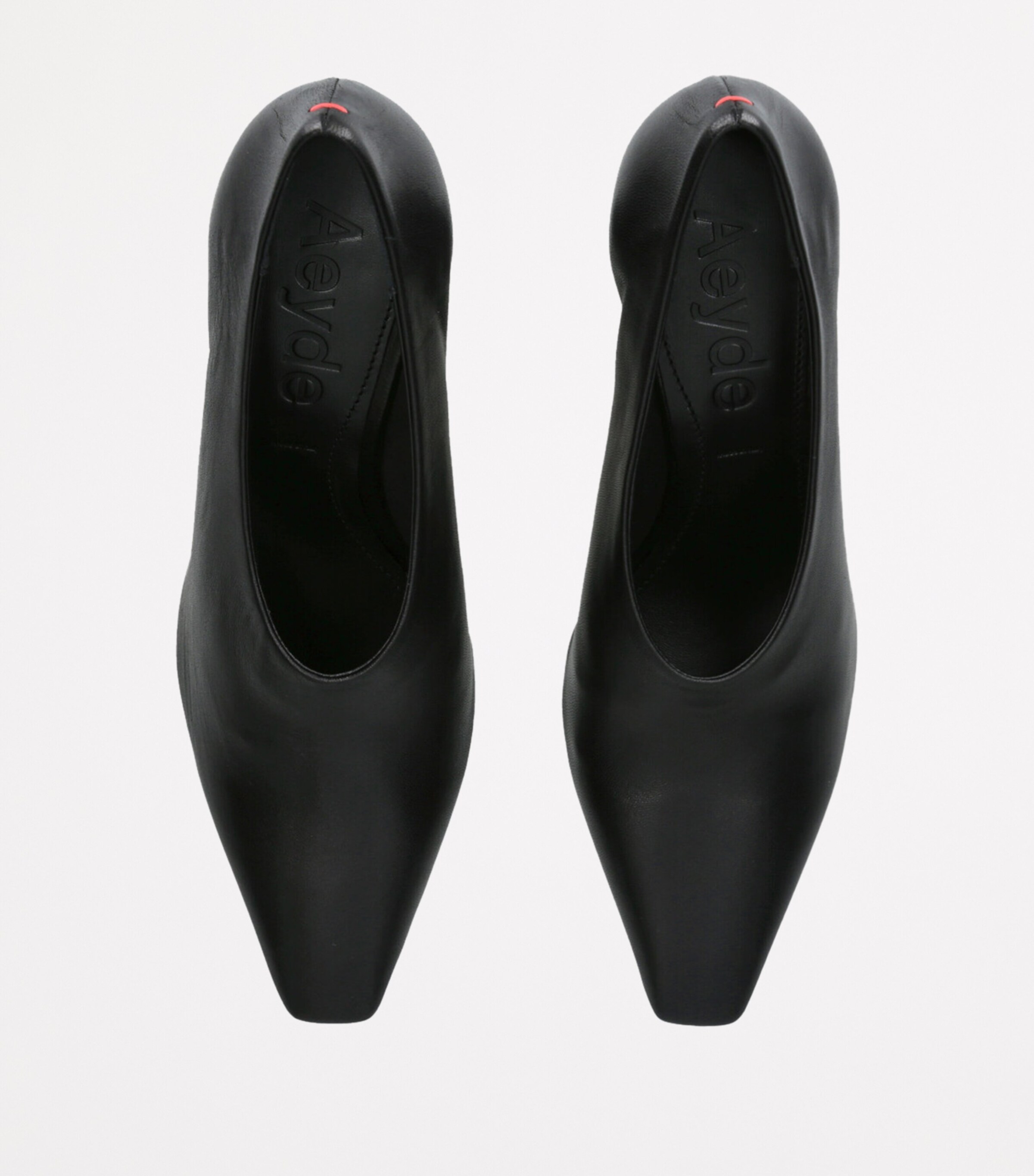 Leather Nova Pumps 50 BLACK Image 4