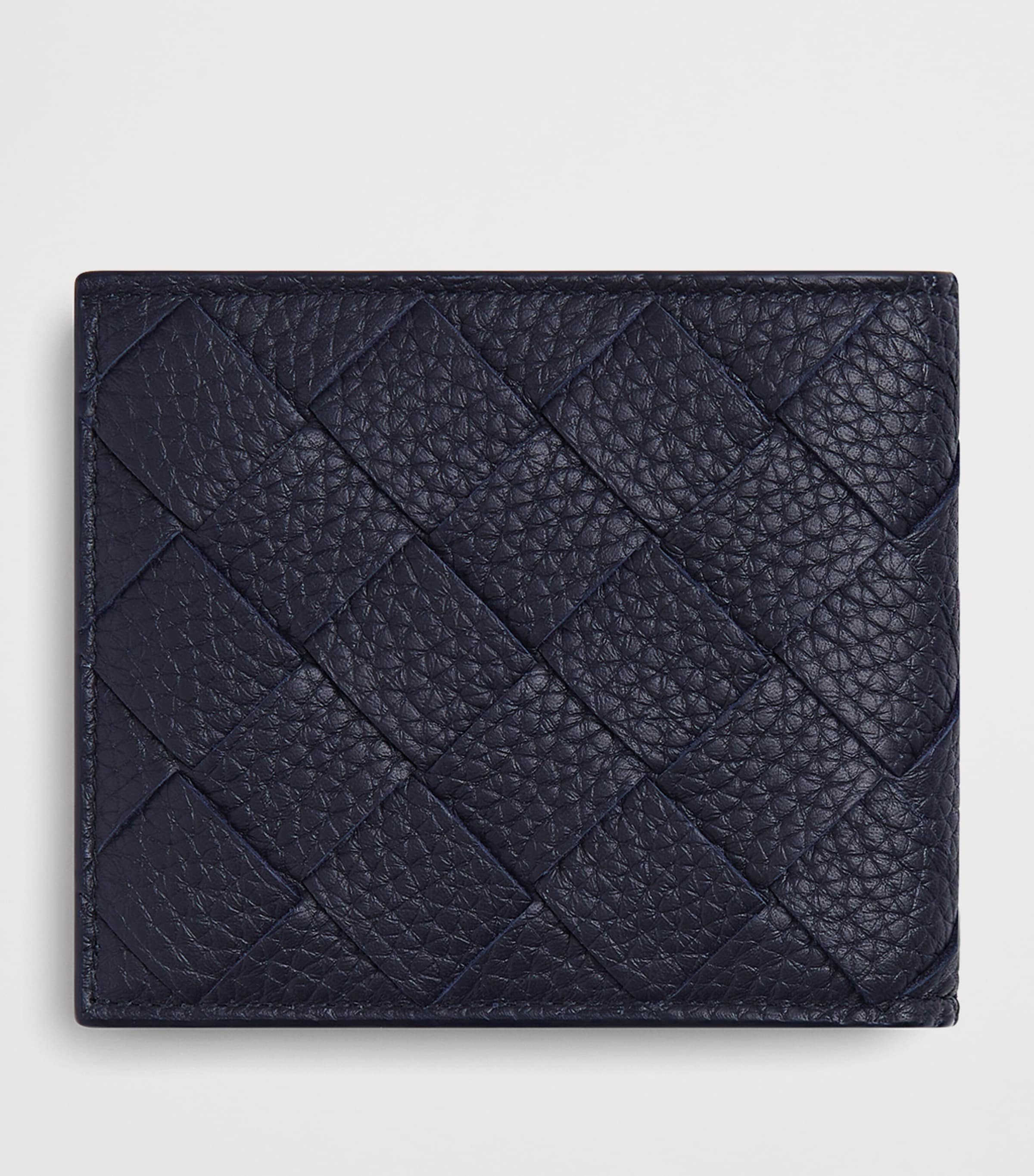 Bottega Veneta Leather Intrecciato Bifold Wallet Image 3