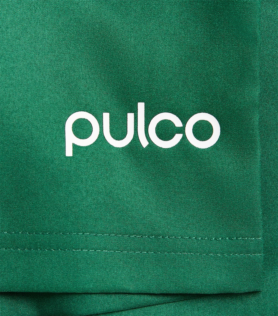 Pulco Studios Mens Cancun Shorts Court Green Image 6