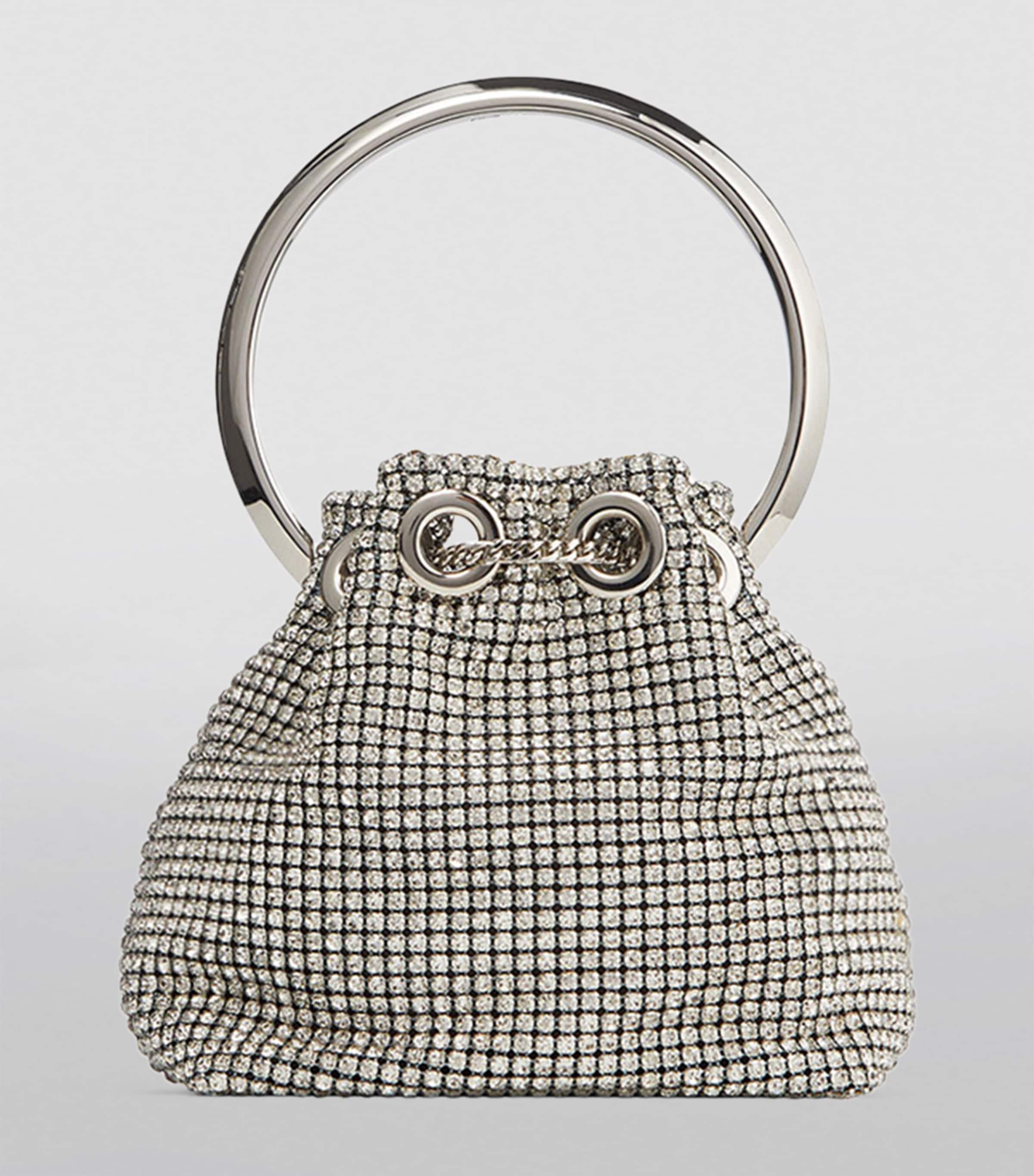 Micro Bon Bon Top-Handle Bag SILVER Image 3