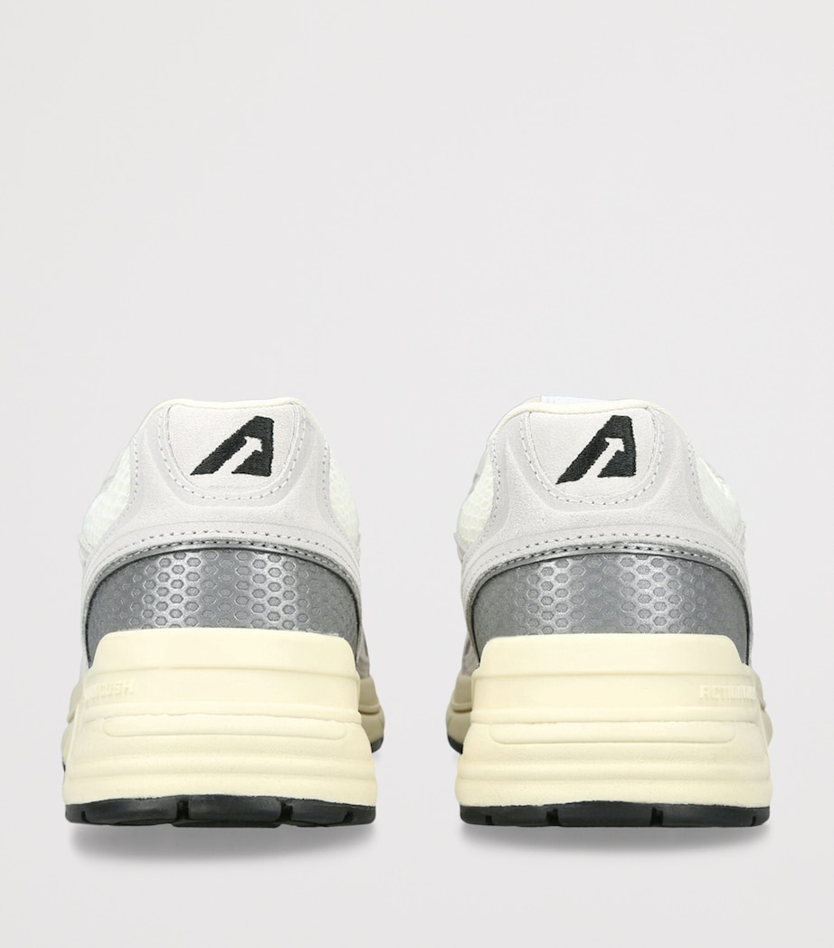 Autry Suede Hyperway Runner Sneakers White/oth Image 2