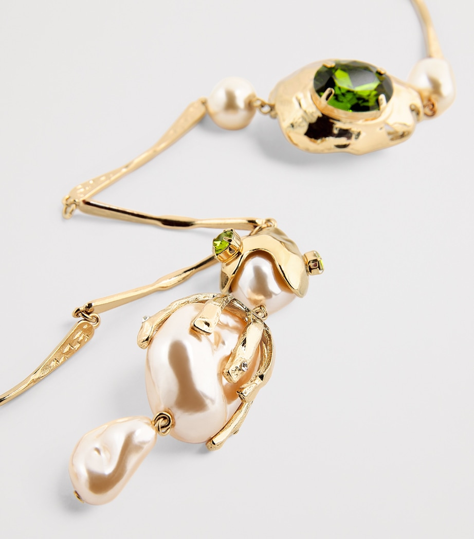 Irregular Chain Pendant Necklace GOLD Image 4