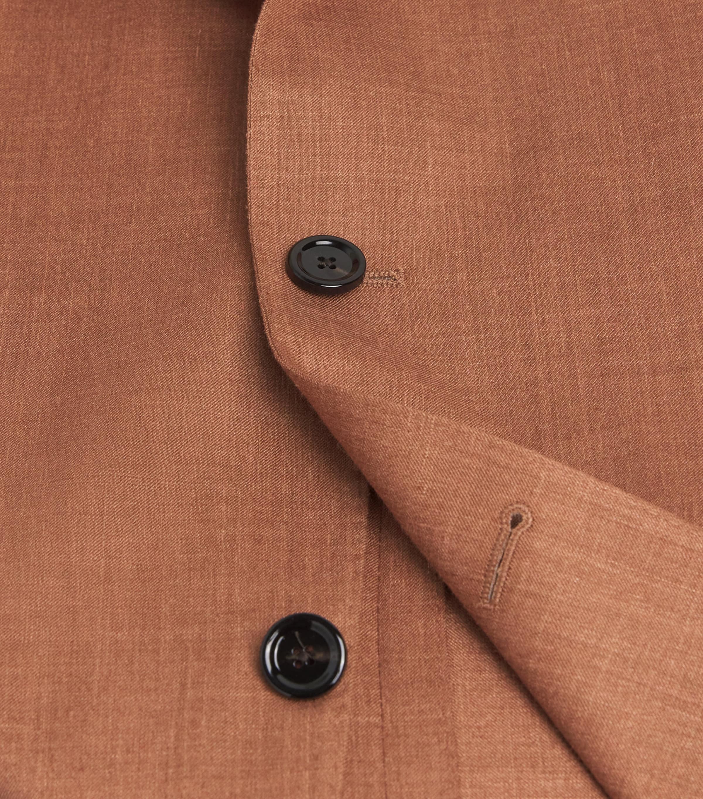 Wool Blazer 430 RUST Image 5