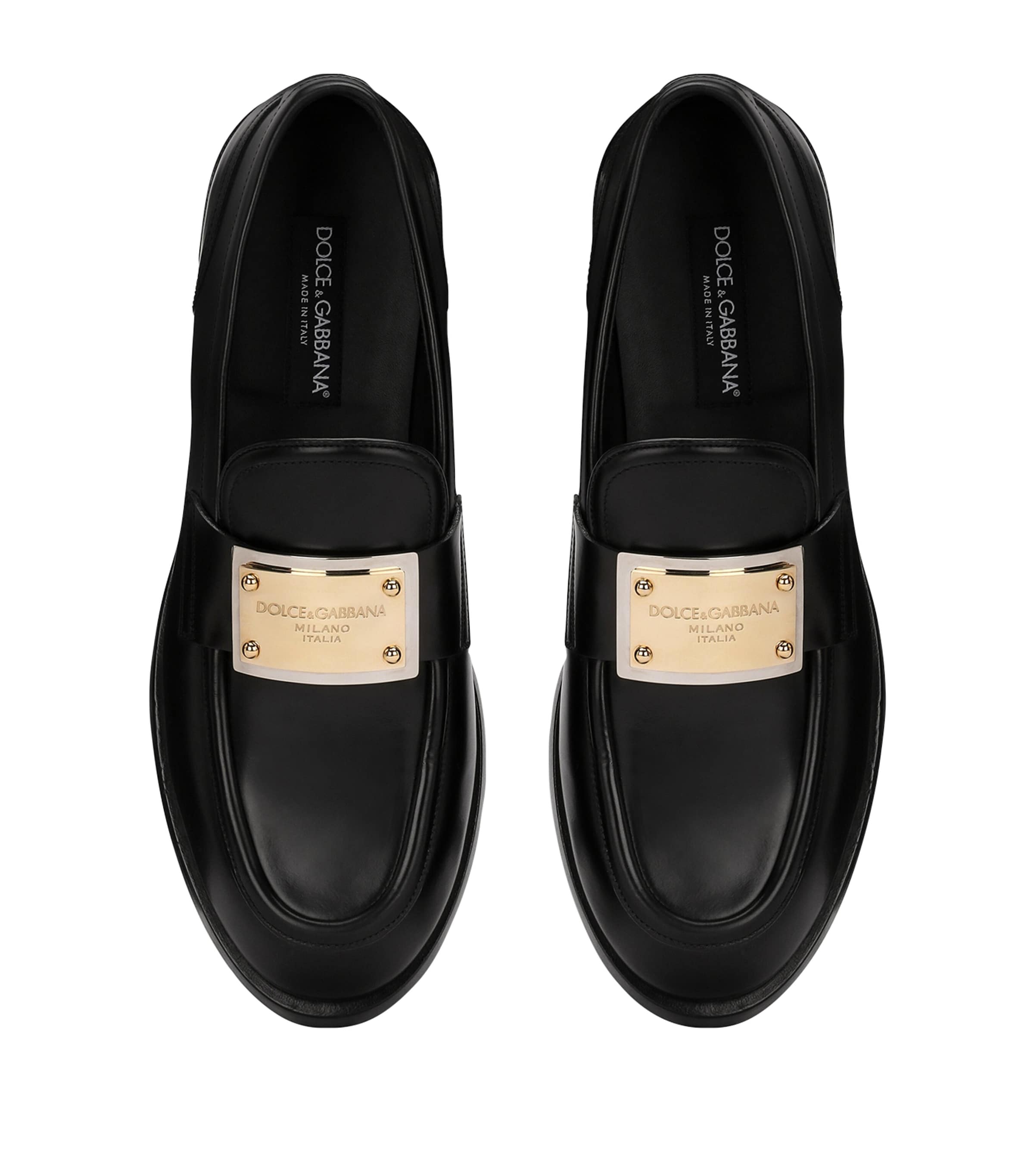 Calfskin Bernini Loafers 80999-BLACK Image 2