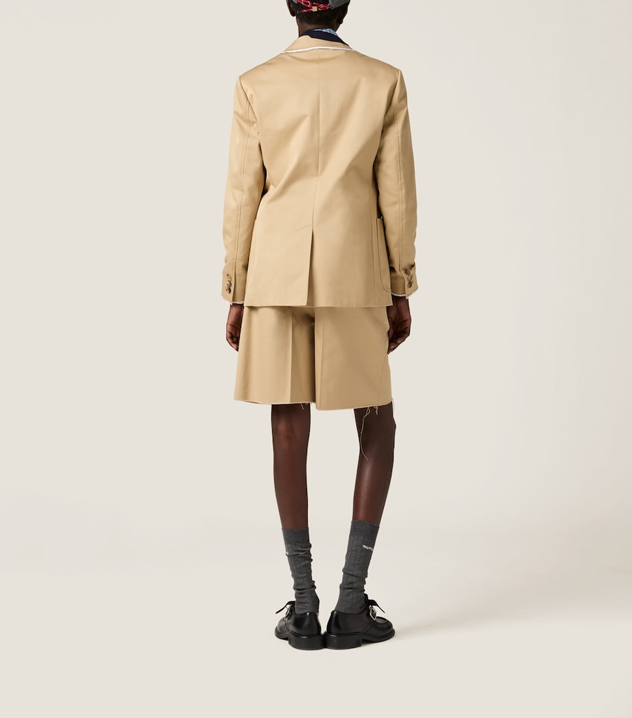 Cotton Bermuda Shorts F0065 Image 3