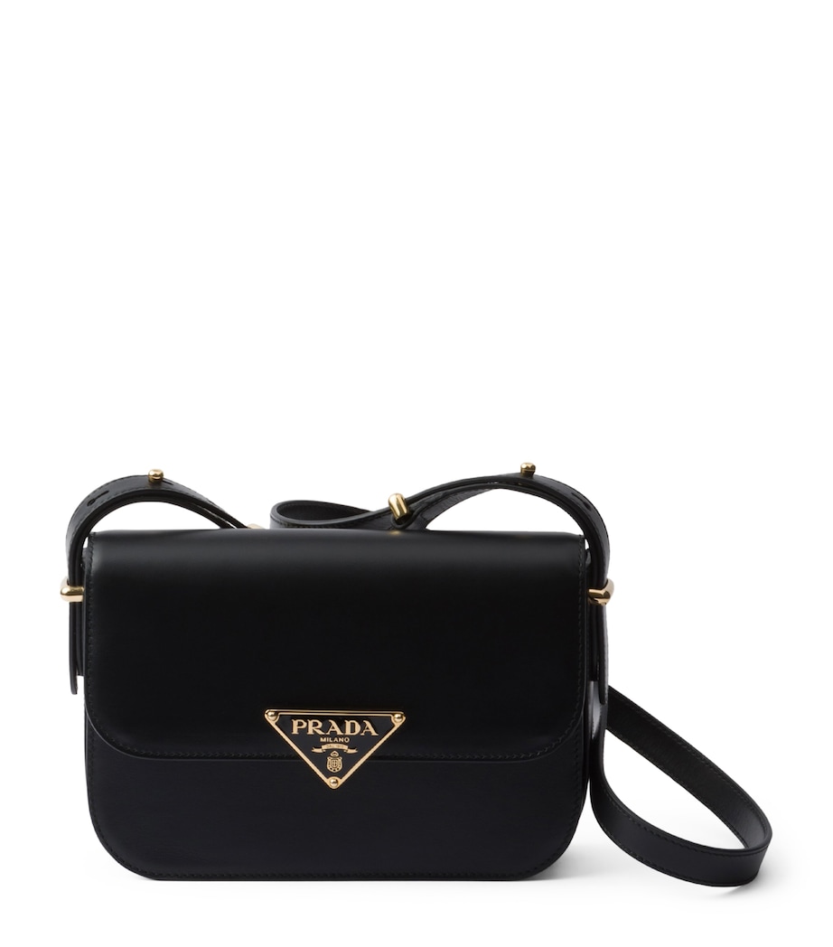 Prada Leather Emblème Shoulder Bag Image 1