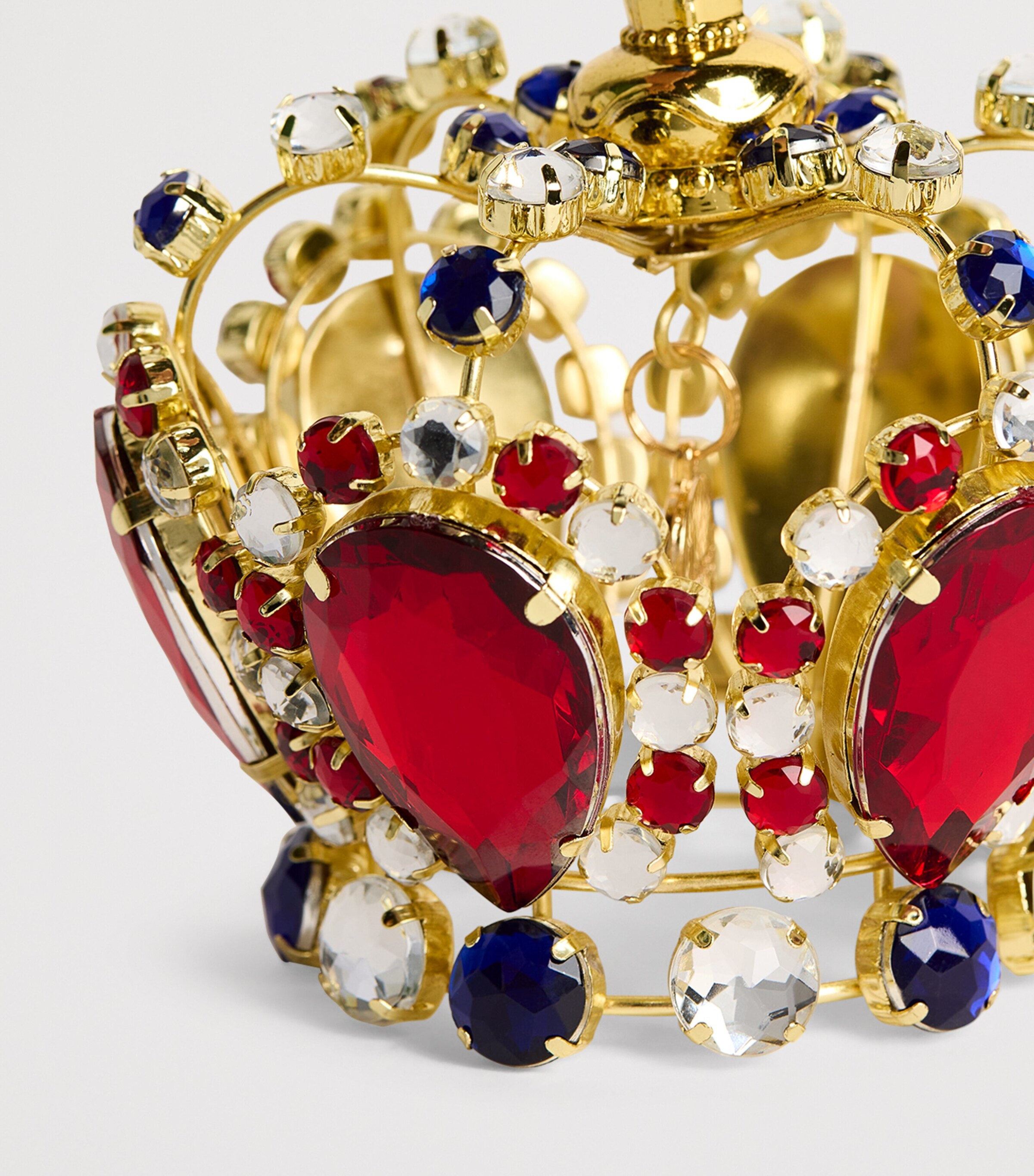 Harrods Embellished Crown Tree Decoration Image 2