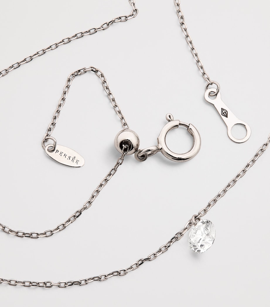 Persée White Gold and Diamond 7-Stone Danaé Necklace White Gold Image 3