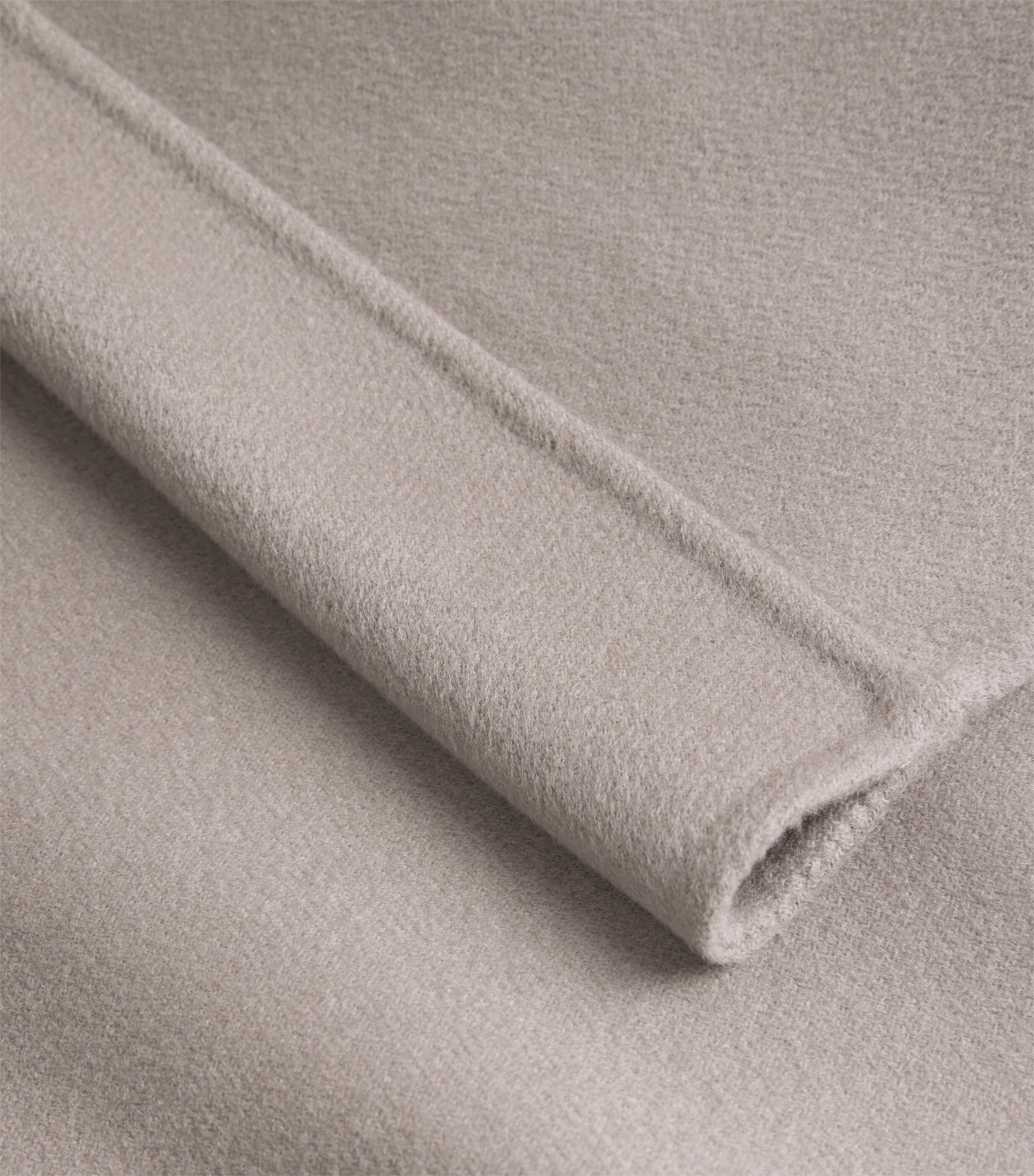 Virgin Wool Esturia Wrap Coat MEDIUM GREY Image 5