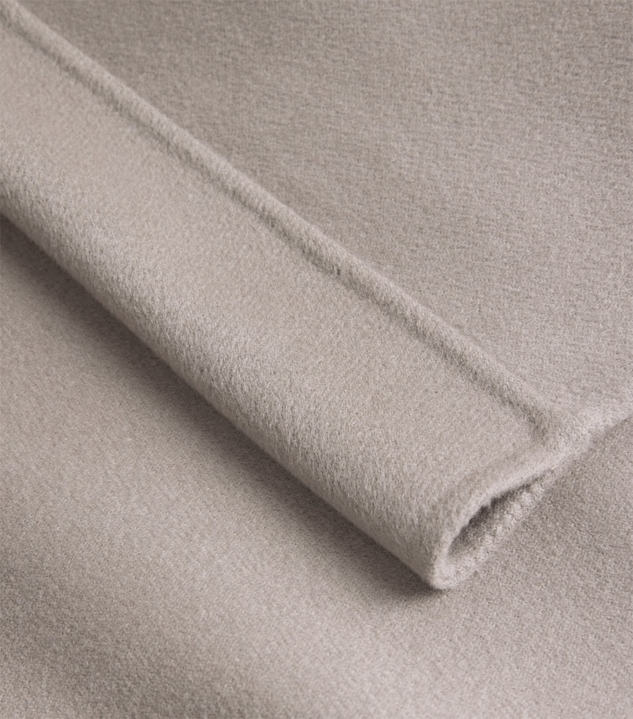 Virgin Wool Esturia Wrap Coat MEDIUM GREY Image 5