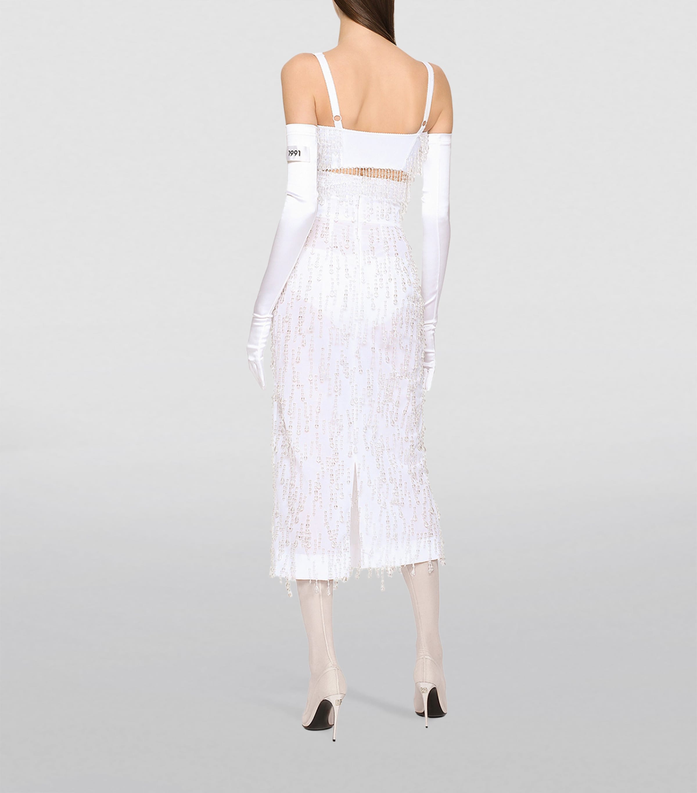 KIM DOLCE&GABBANA Beaded Bralette S8400-EMBROIDERED Image 4