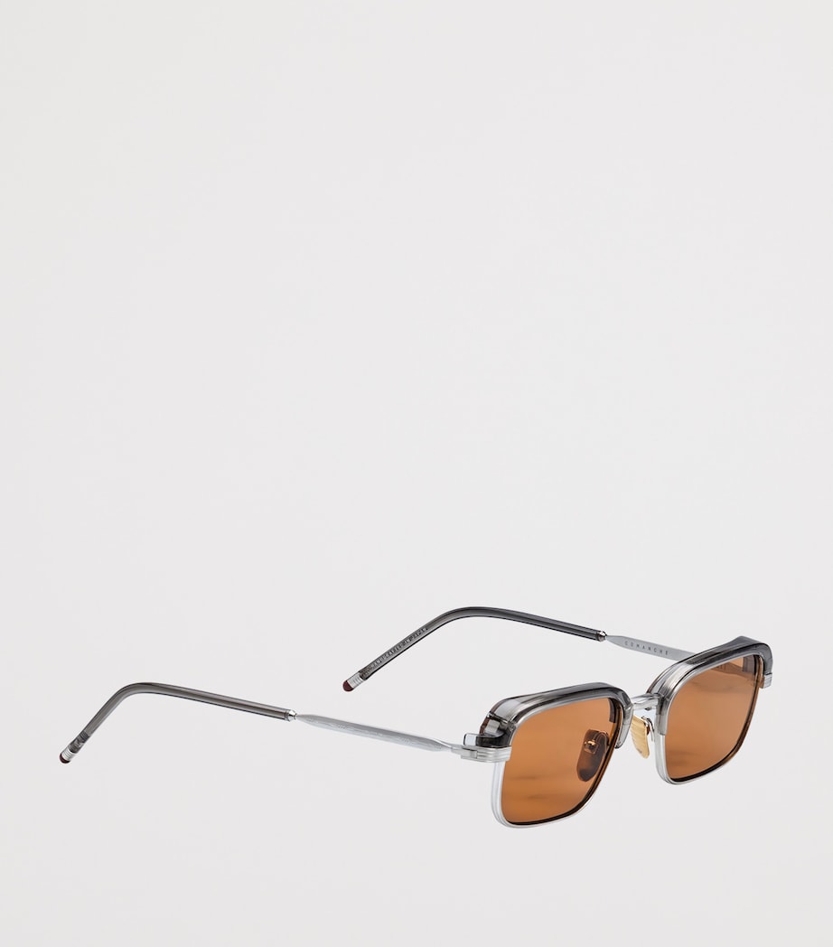 Jacques Marie Mage Comanche Rectangle Sunglasses Tempest Image 2