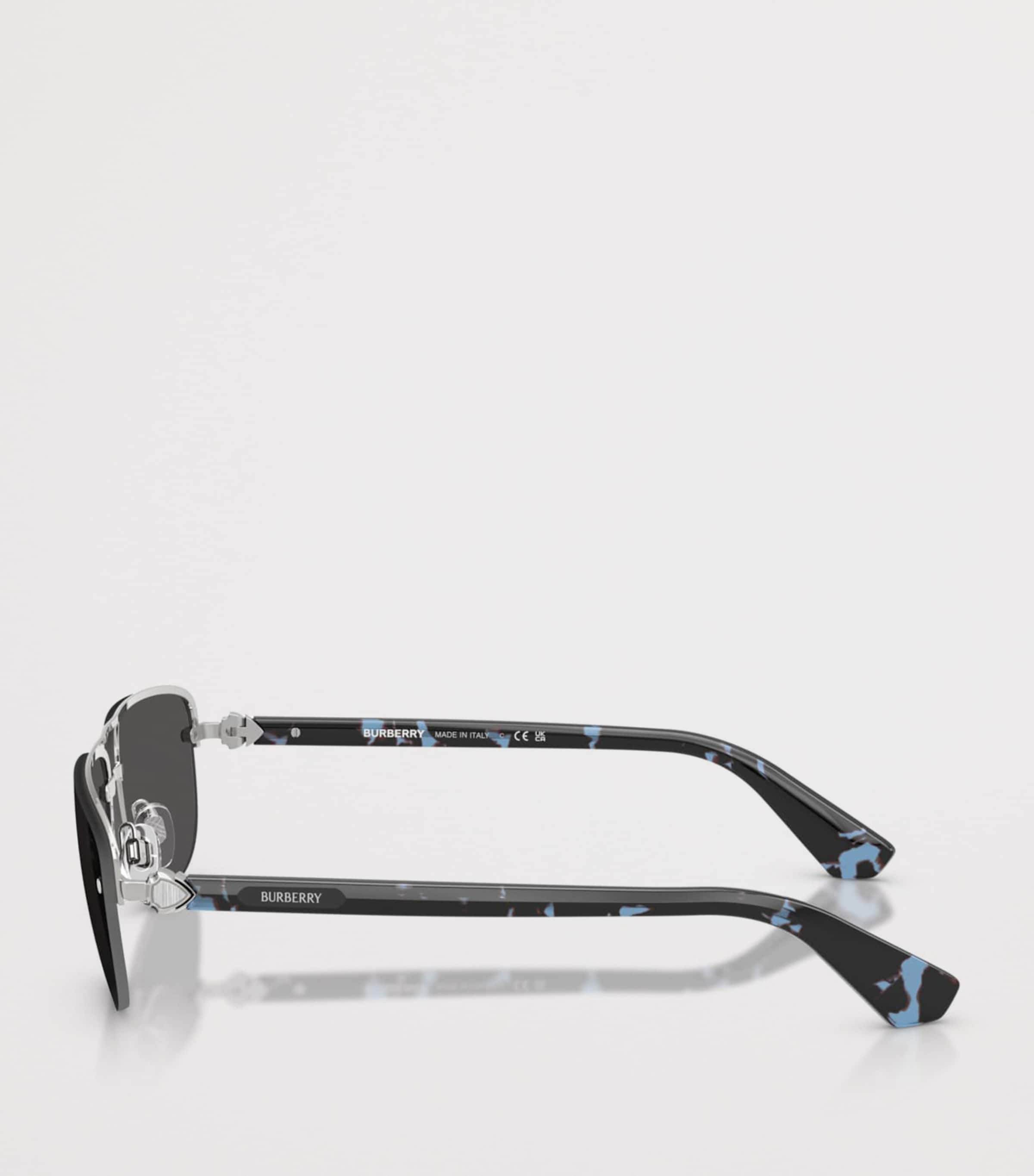 Burberry Metal Irregular Sunglasses Image 3