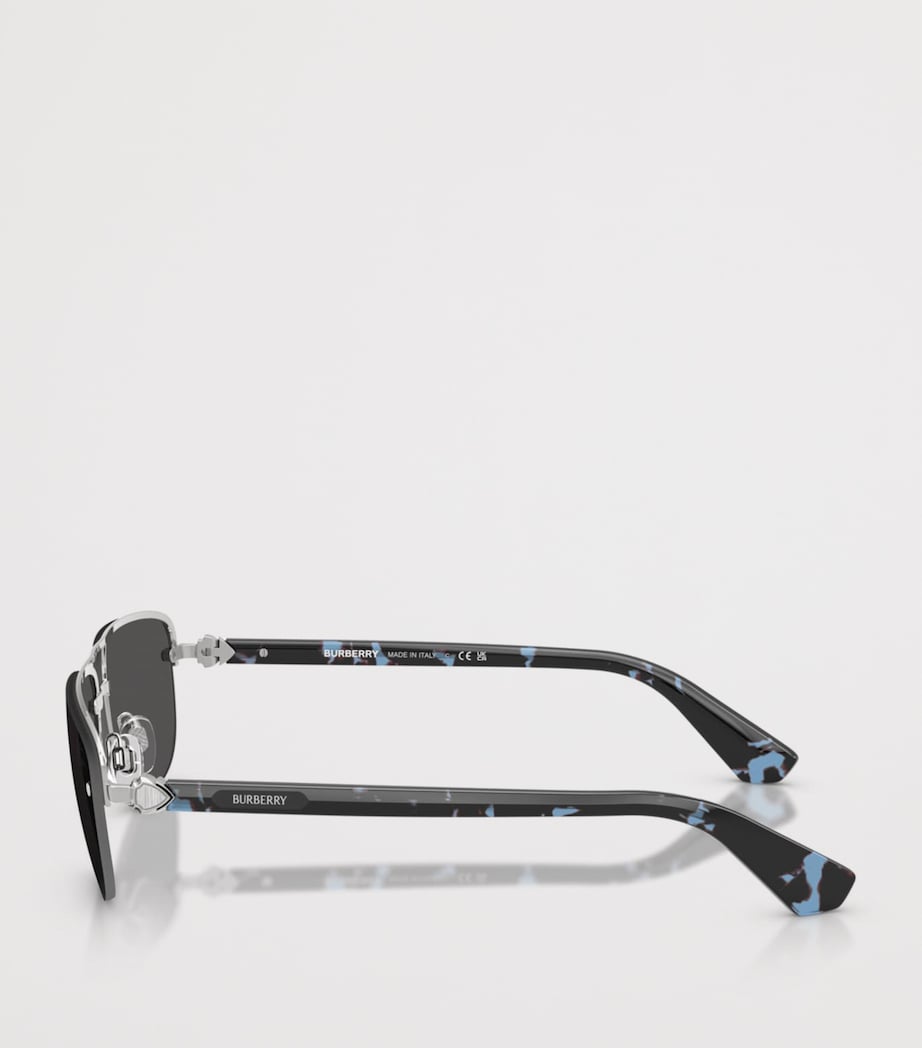 Burberry Metal Irregular Sunglasses Image 3
