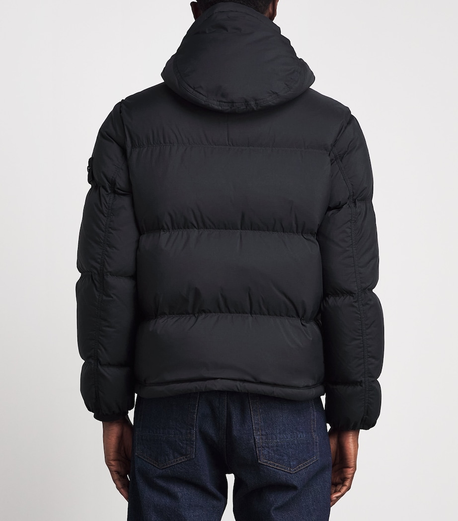 Stone Island Mens Ripstop Down-Padded Coat Image 5