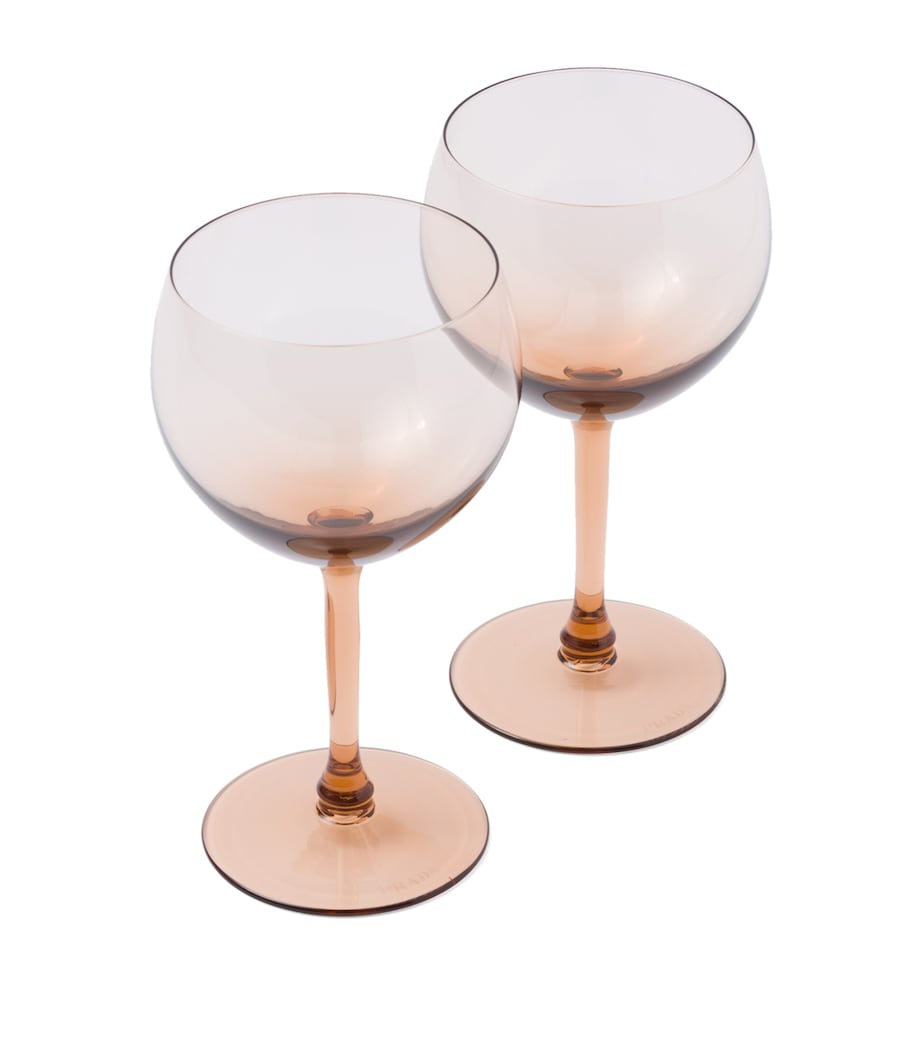 Set of 2 New York Red Wine Glasses F0XAC Image 1
