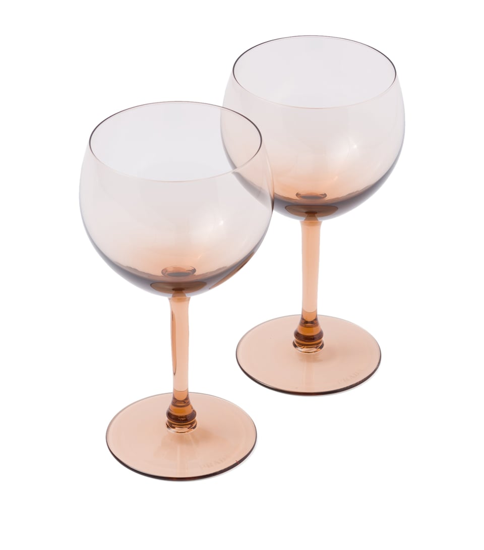Set of 2 New York Red Wine Glasses