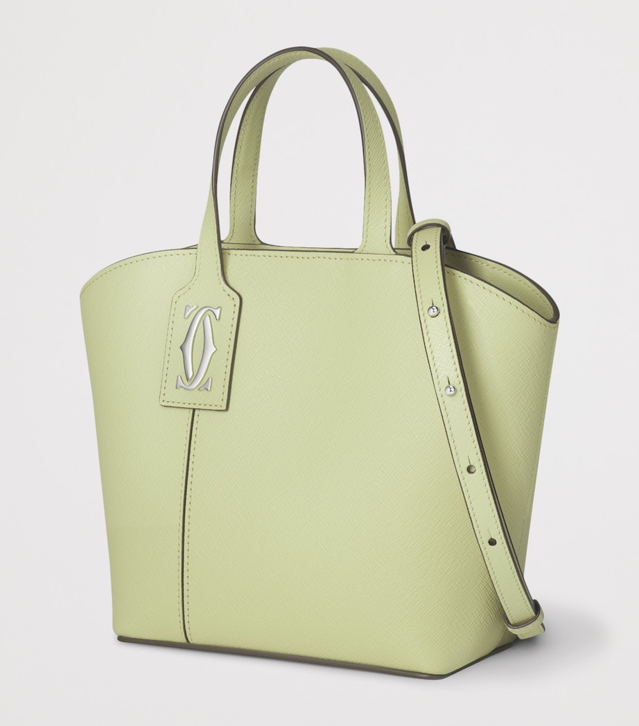 Cartier Mini Leather C de Cartier Tote Bag Citrus Image 3