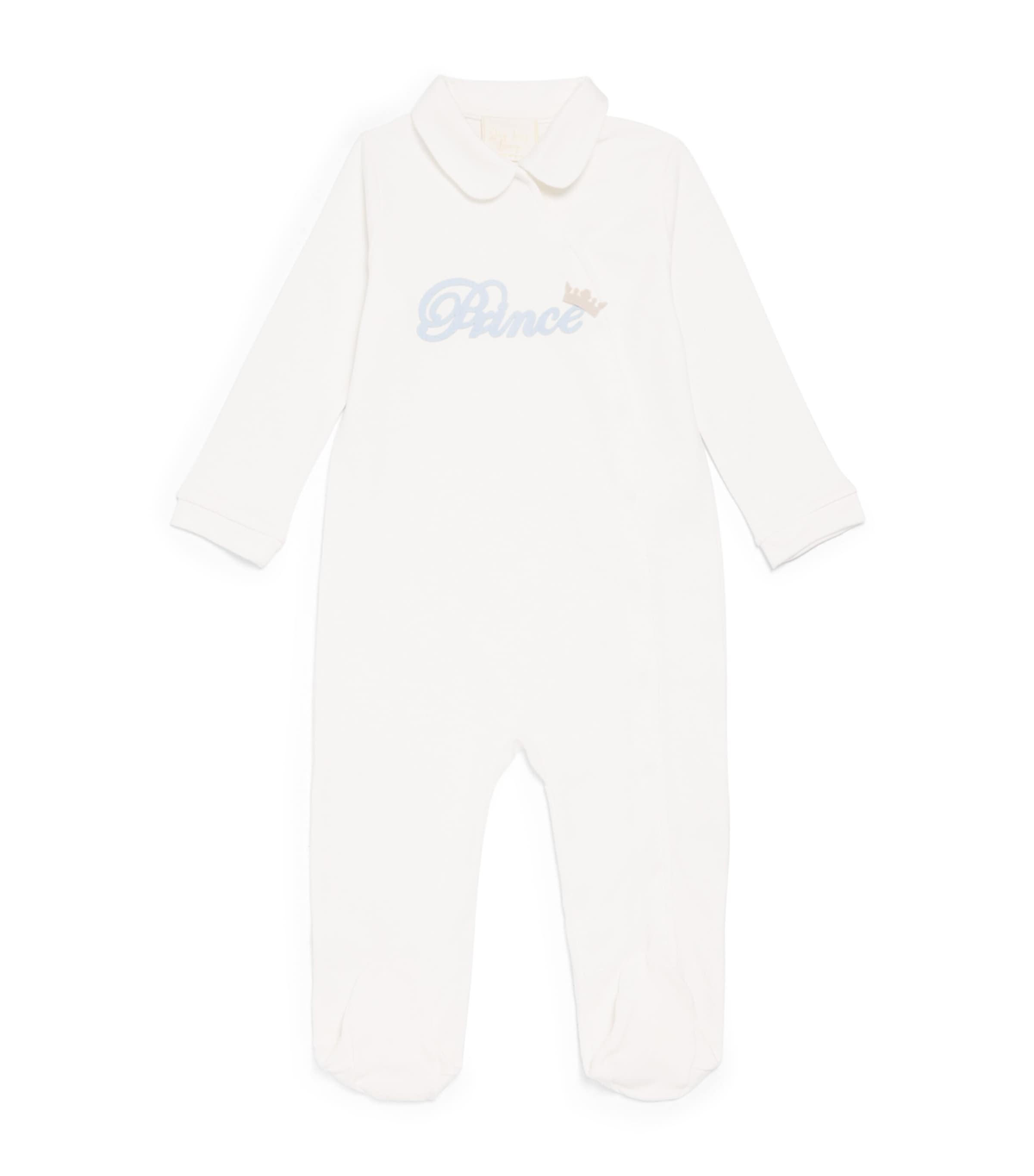 Story Loris Cotton Appliqué All-in-one In White