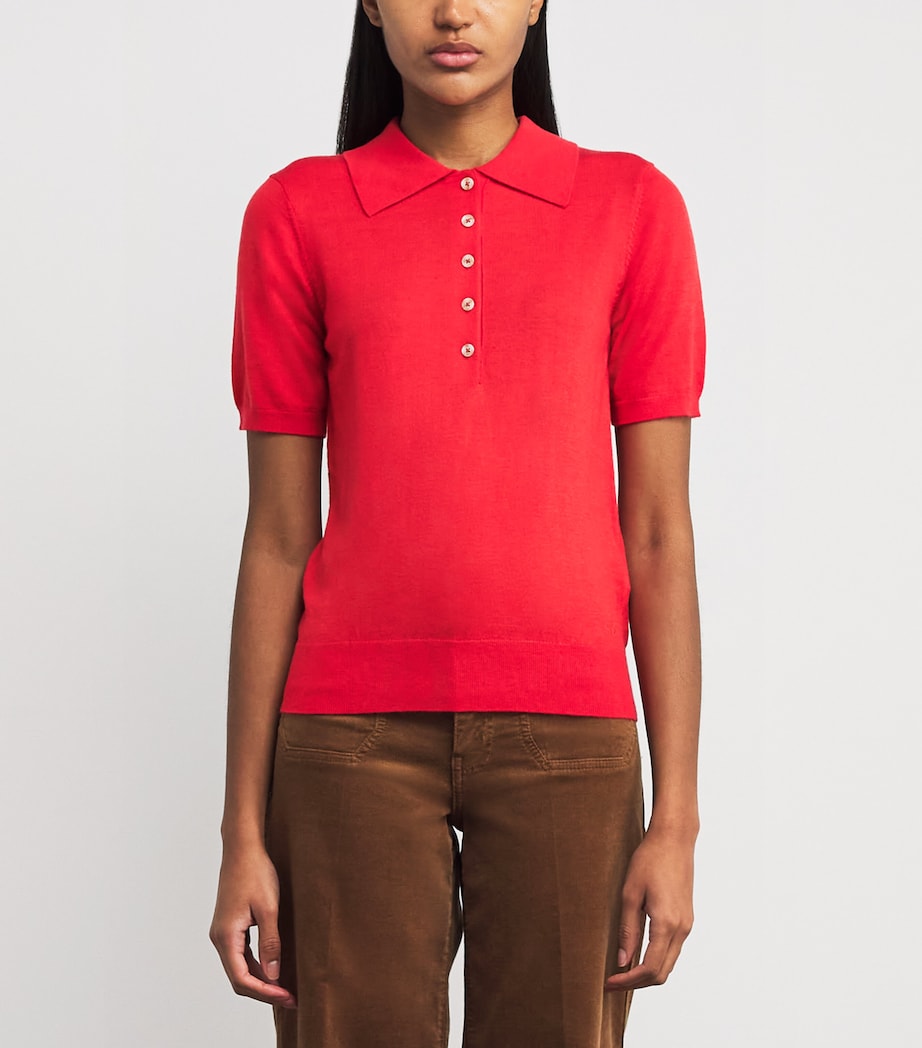 Toni Polo Shirt POINSETTIA Image 3