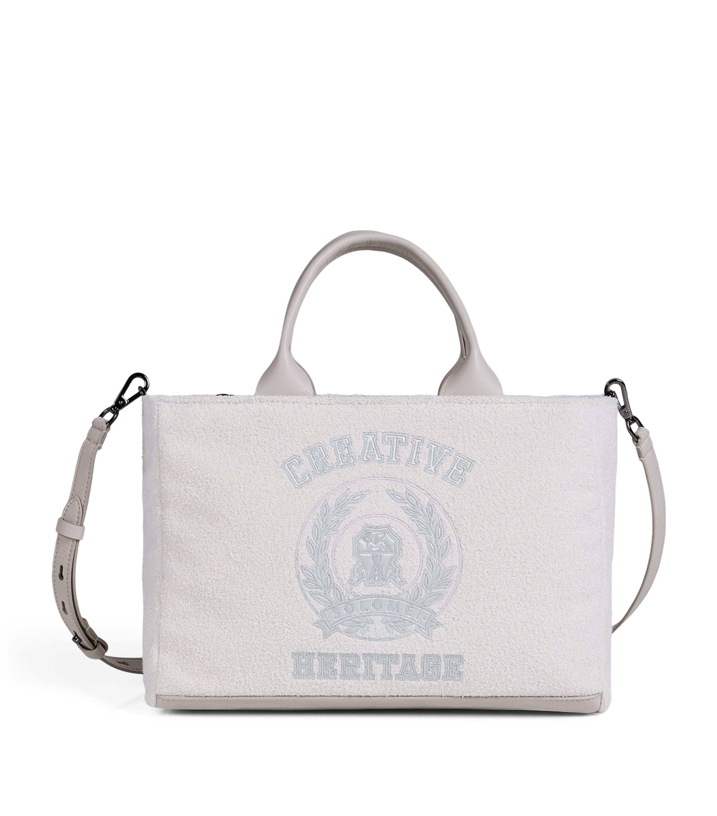 Brunello Cucinelli Kids French Terry Tote Bag Image 1
