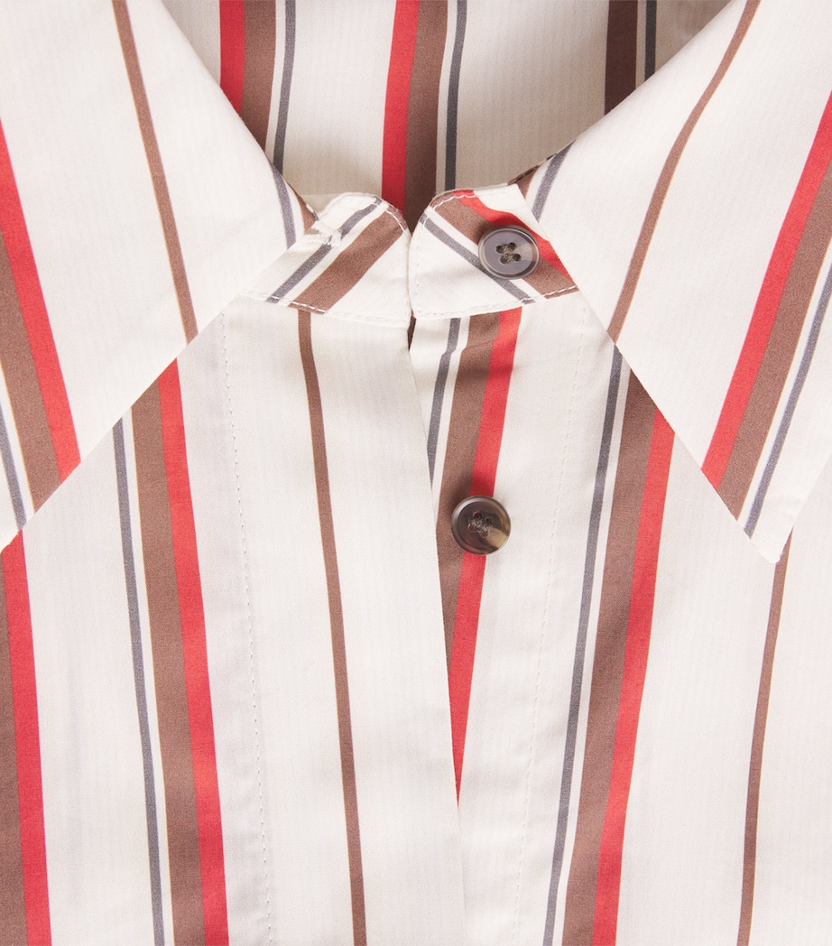 SIR. Womens Cotton Stripe Alva Shirt Laila Stripe Image 6