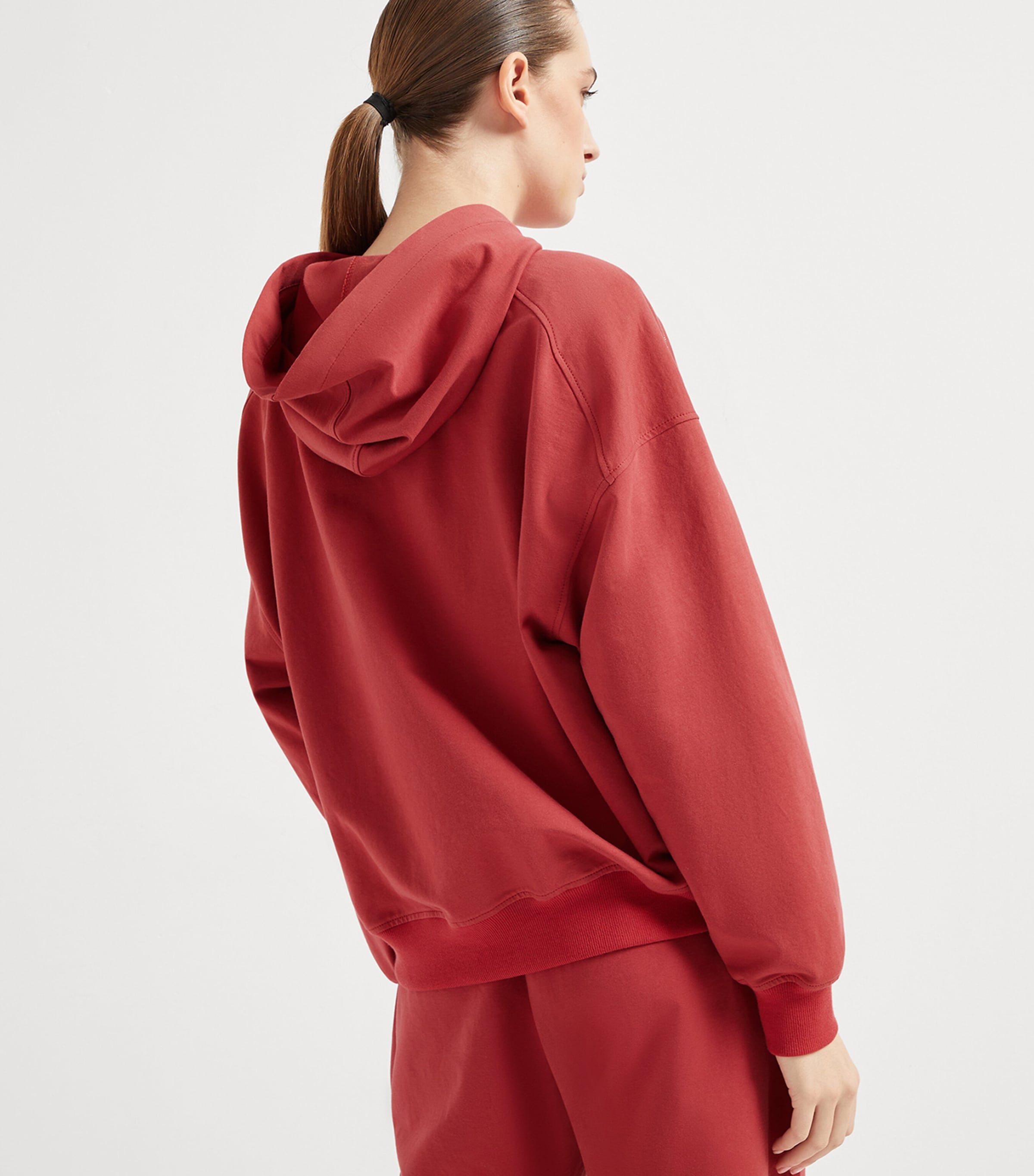 Brunello Cucinelli Stretch-Cotton Zip-Up Hoodie | Harrods HK