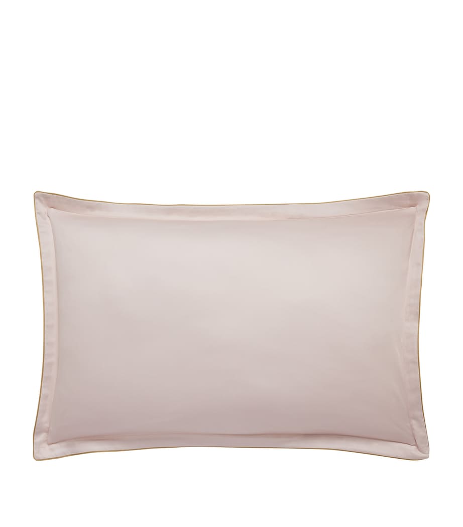 Alexandre Turpault Nobel Housewife Pillowcase (50cm x 75cm) Pink/ermine/beige Image 1