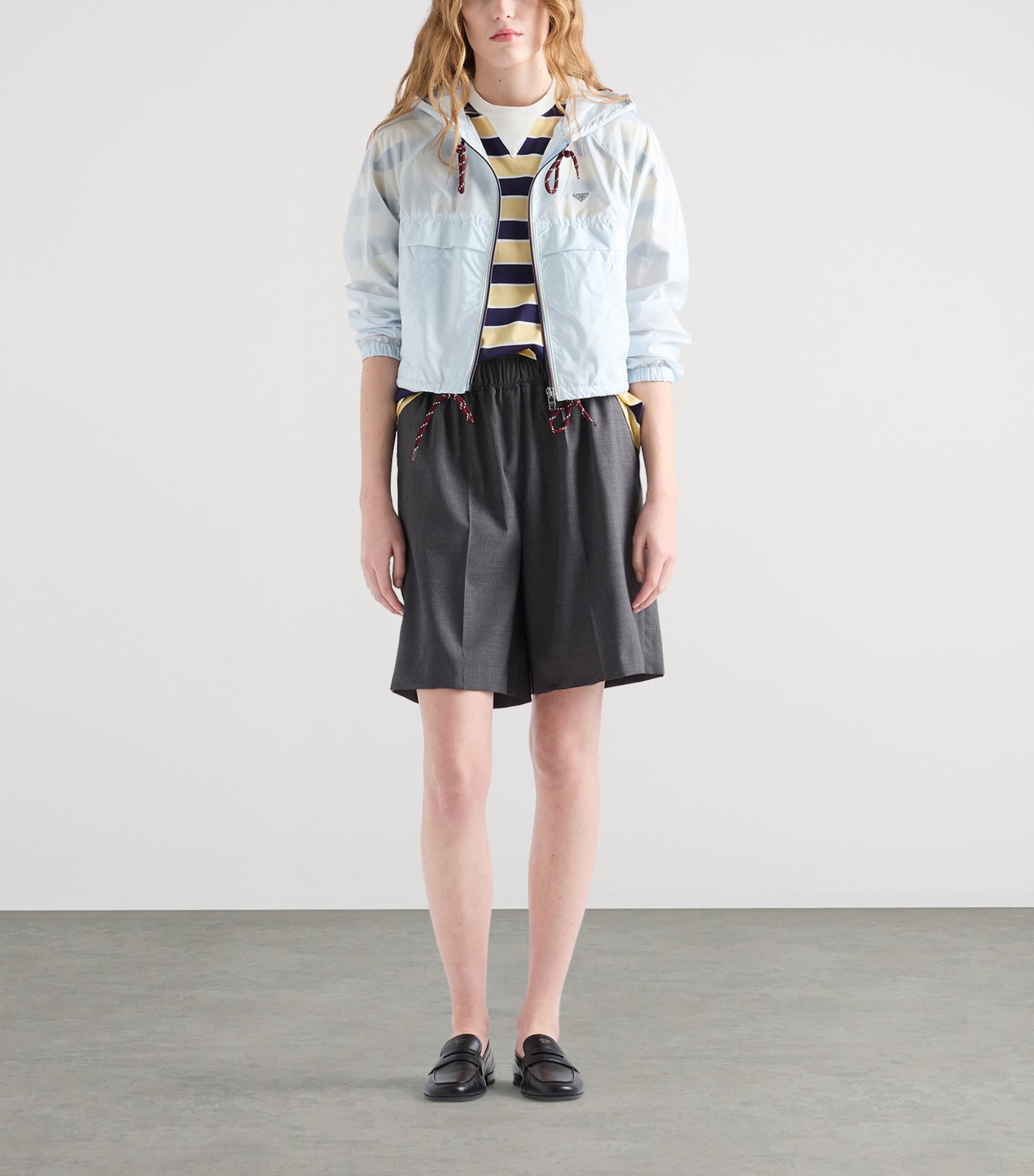 Prada Womens Re-Nylon Blouson Jacket Image 2