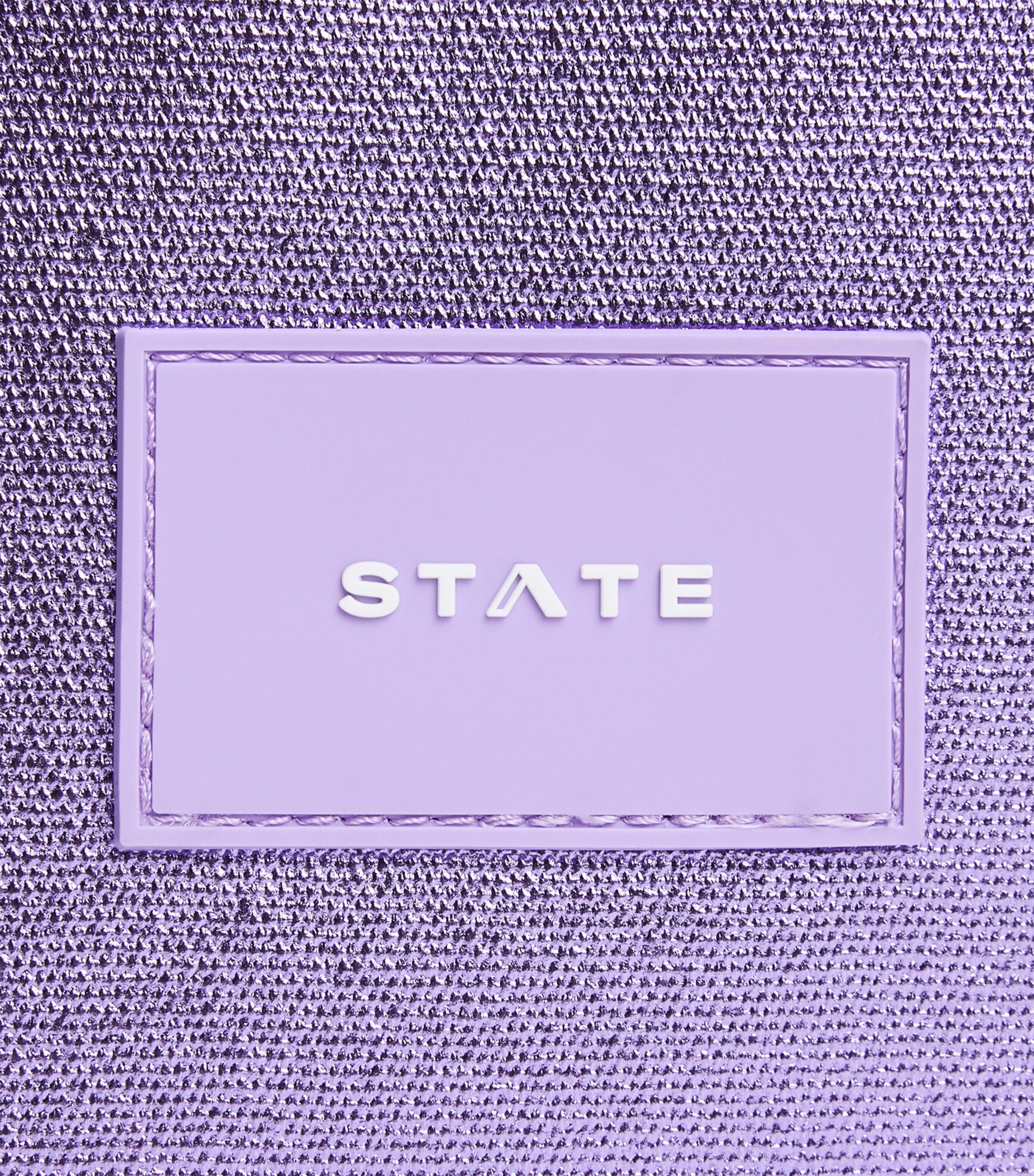 STATE Bags Metallic Rodger Lunch Box Lilac Image 4