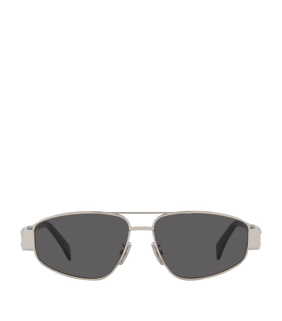 Metal Triomphe Pilot Sunglasses