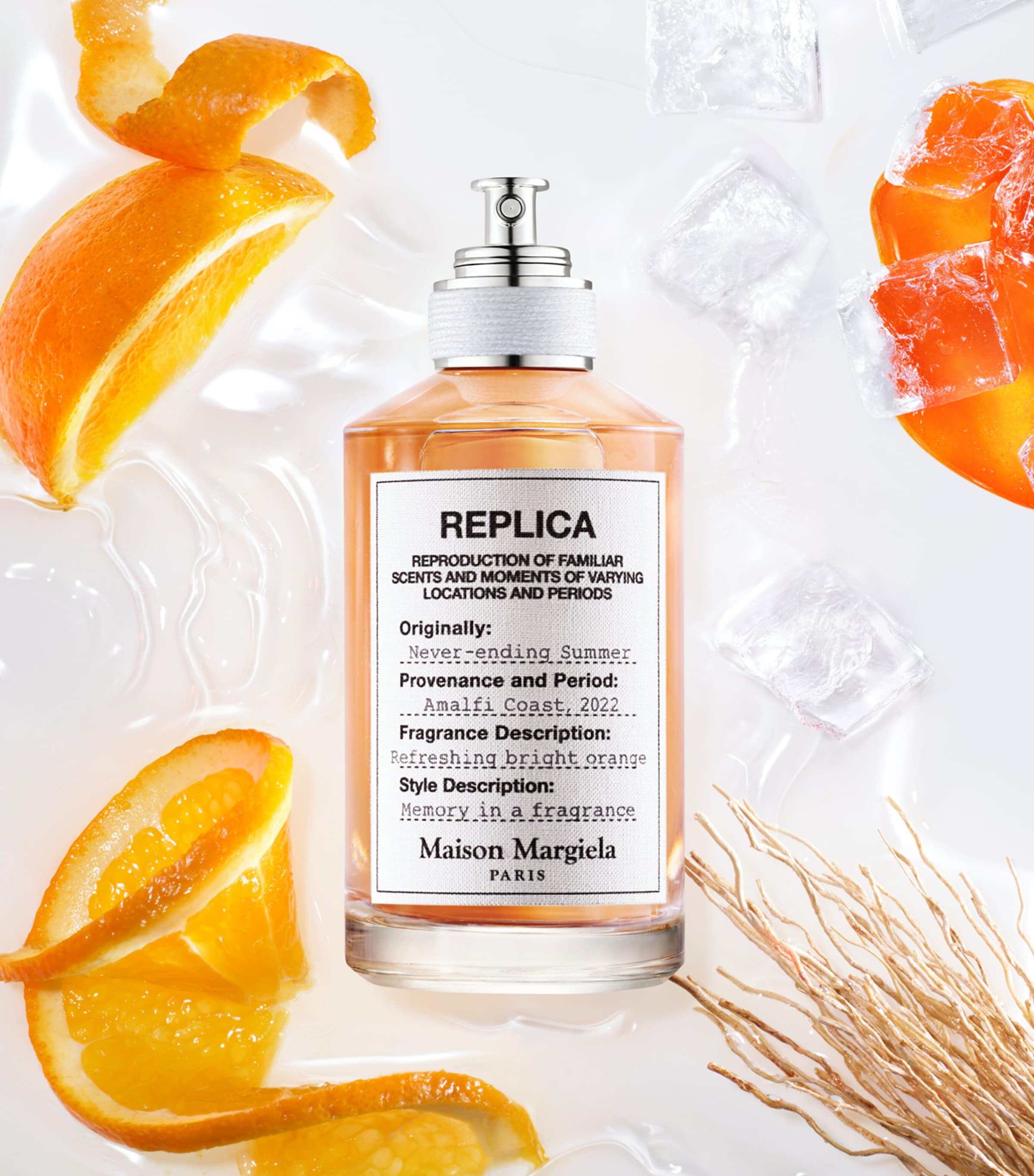 メゾンマルジェラ　レプリカ never ending summer 100ml REPLICA Never Ending Summer Eau de Toilette | Maison Margiela