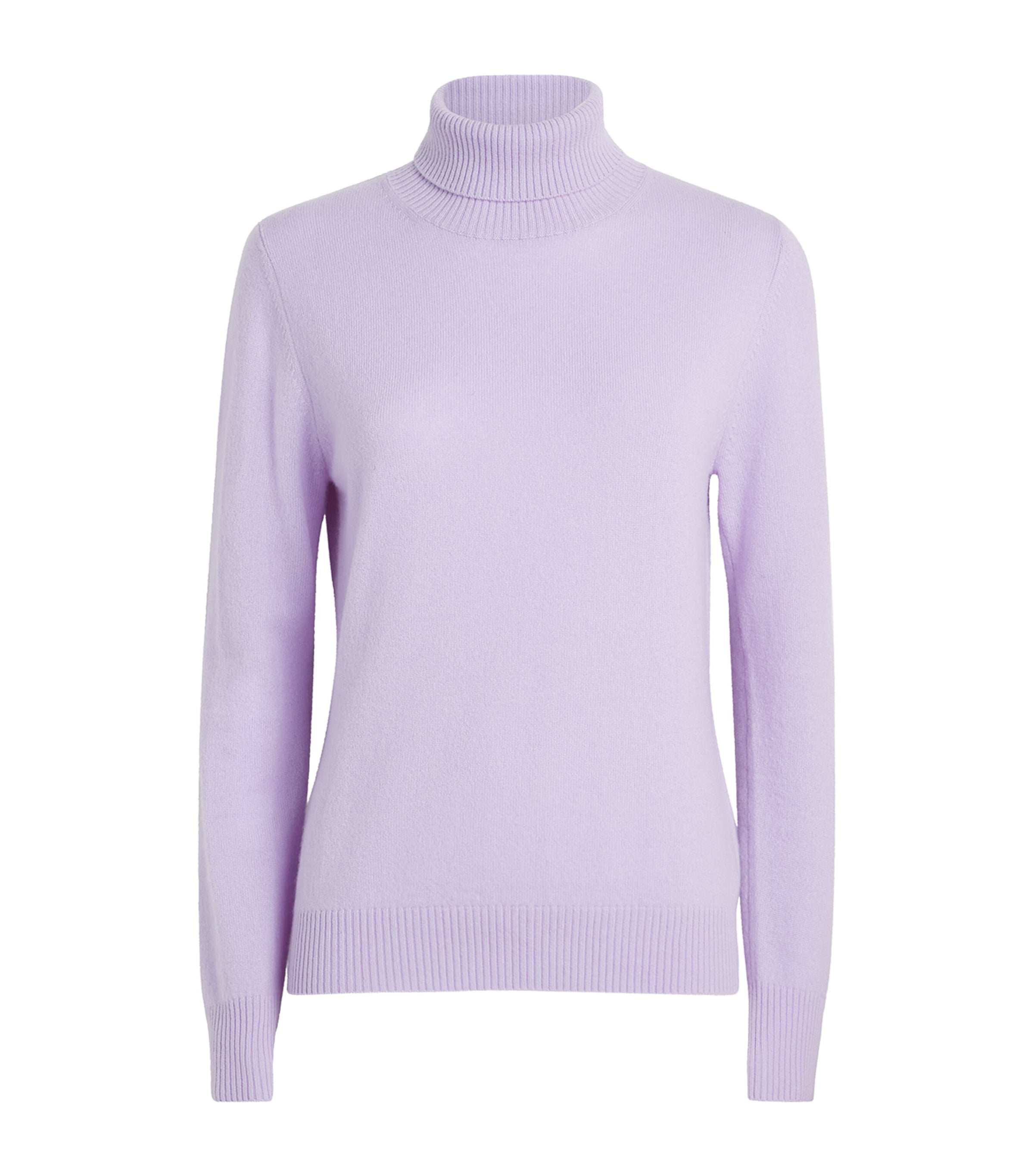 Falke Cashmere Pure Rollneck Sweater In Purple